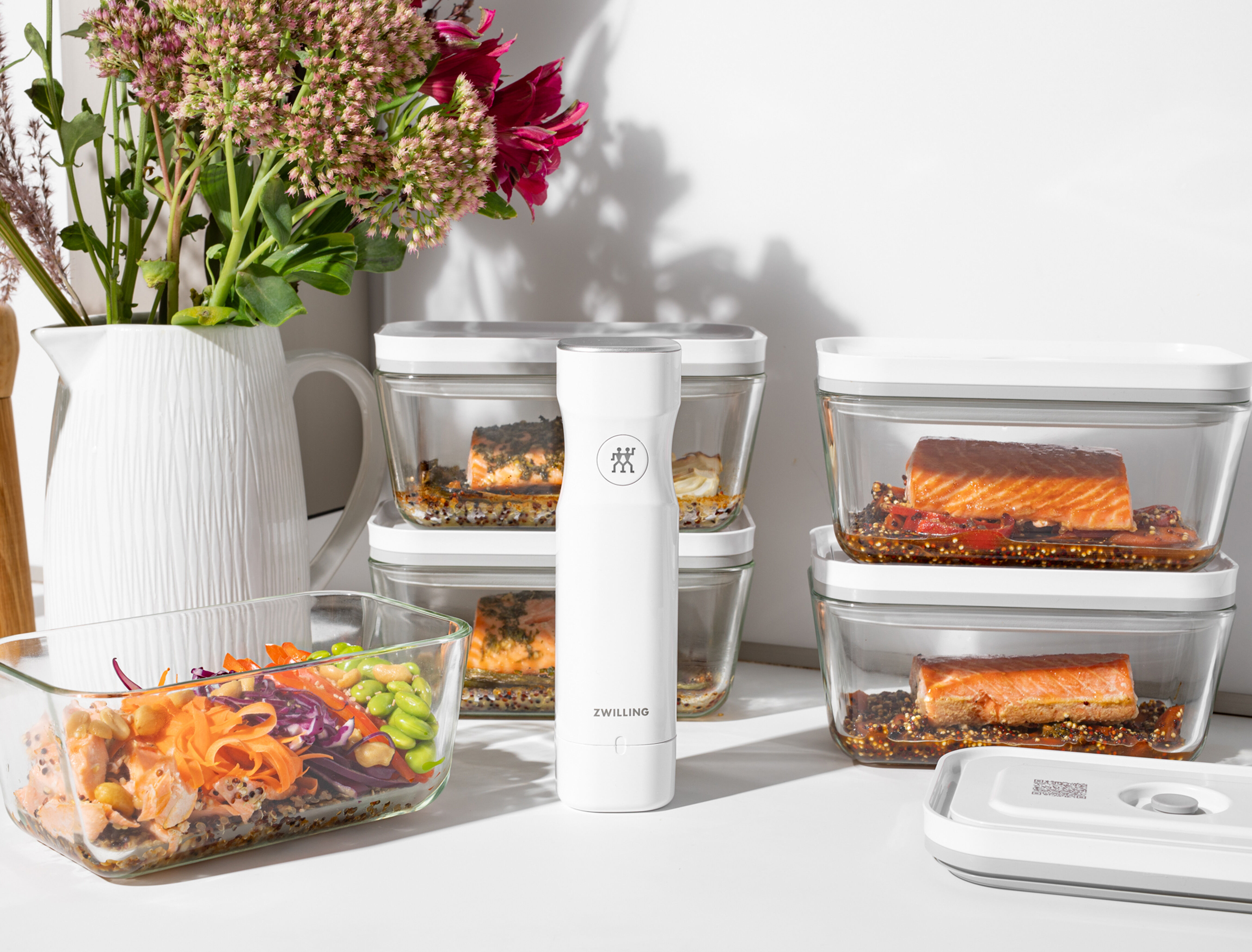 ZWILLING        Fresh & Save                Vakuumzubehör Set, Kunststoff & Glas