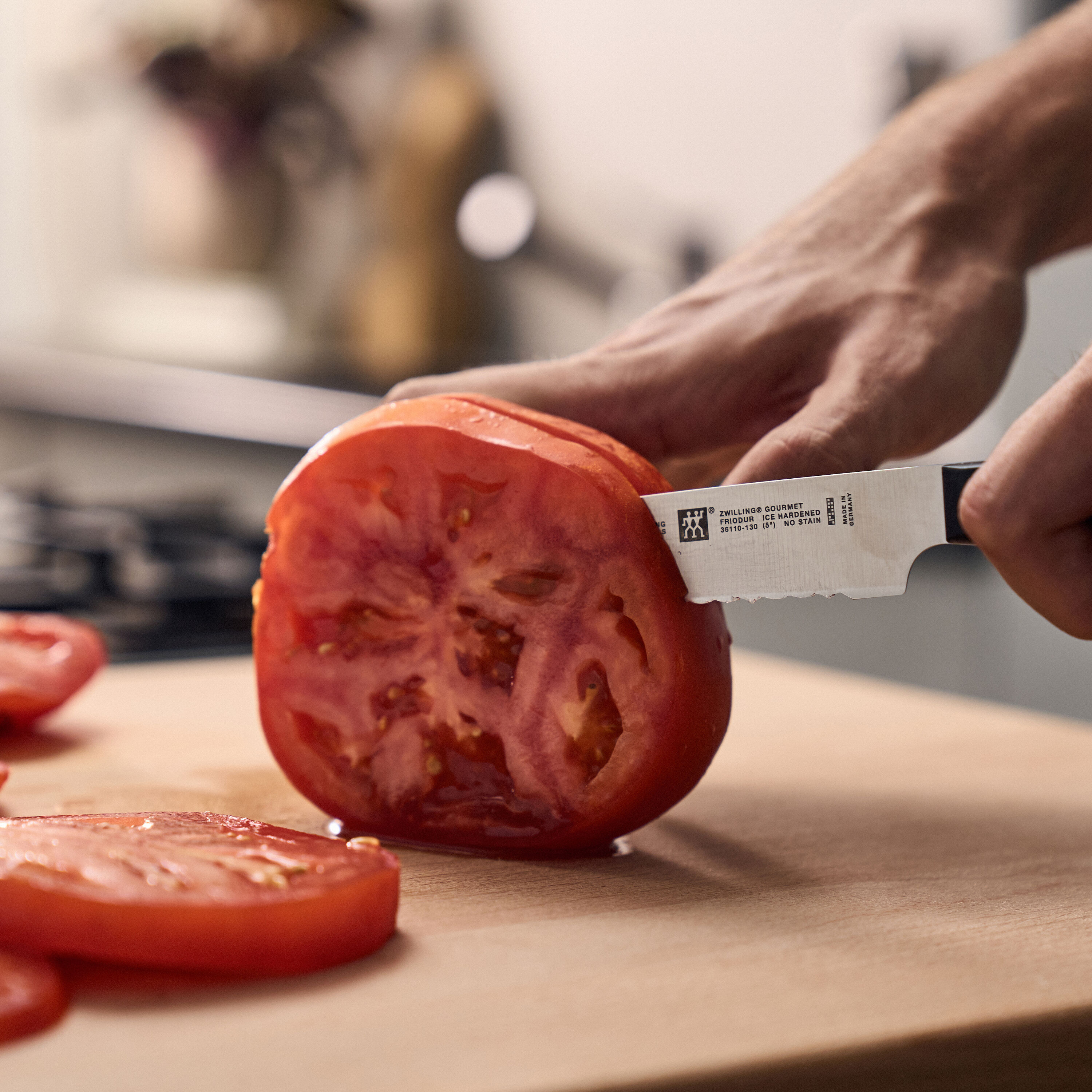 ZWILLING        Gourmet                Universalmesser 13 cm, Wellenschliff