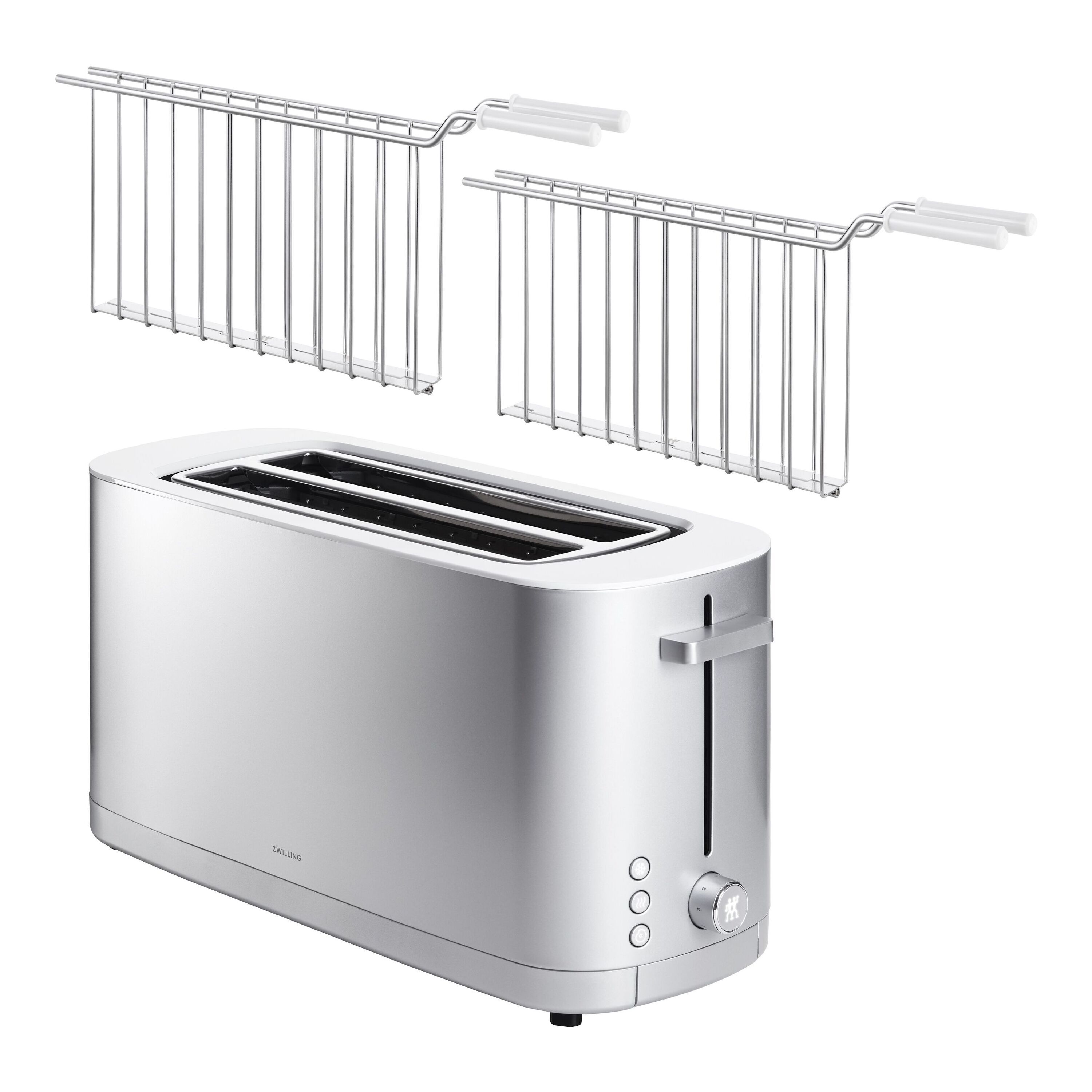 ZWILLING                        Langschlitztoaster mit Sandwichzangen, 3-tlg.