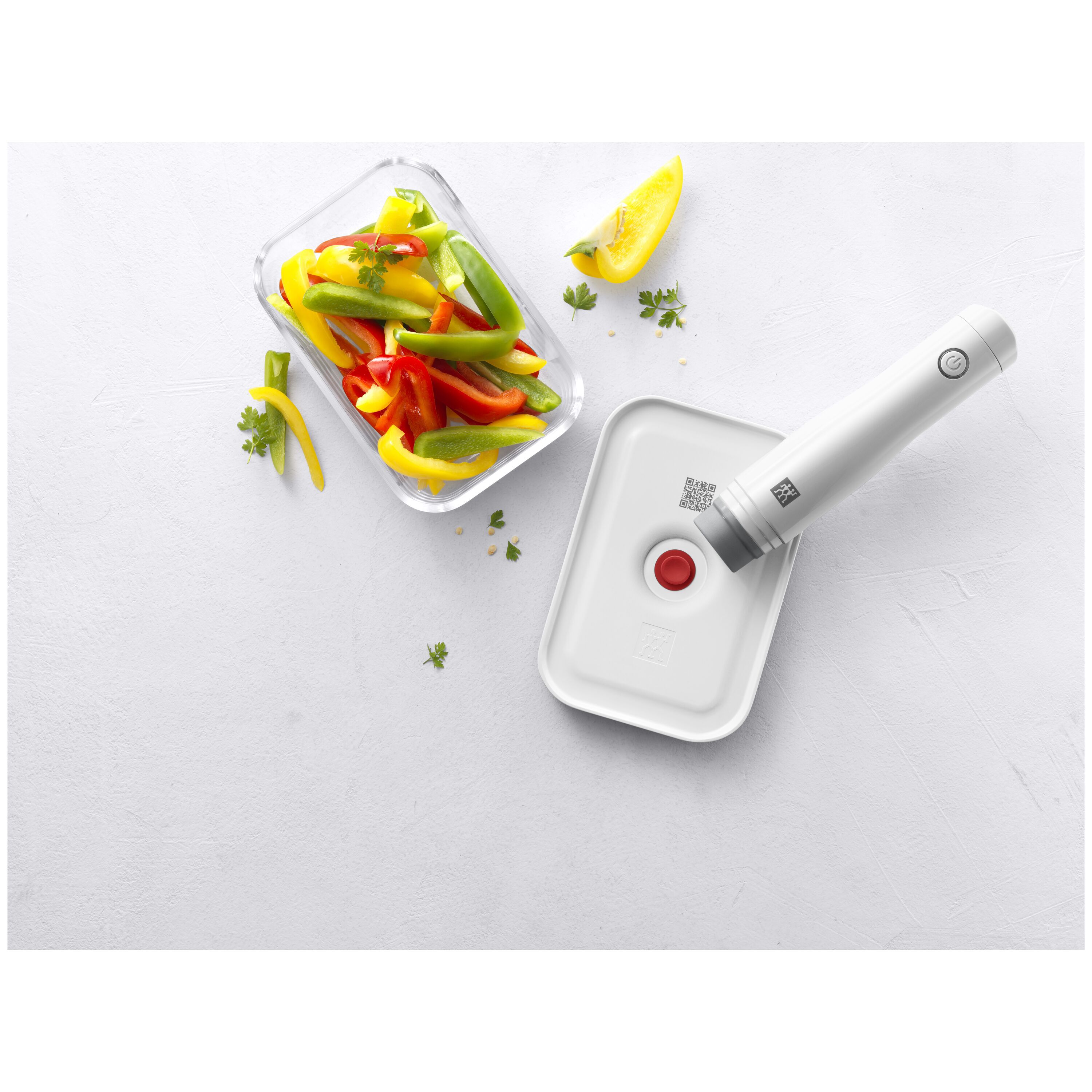 ZWILLING        Fresh & Save                Vakuumbox M, Glas, Rot