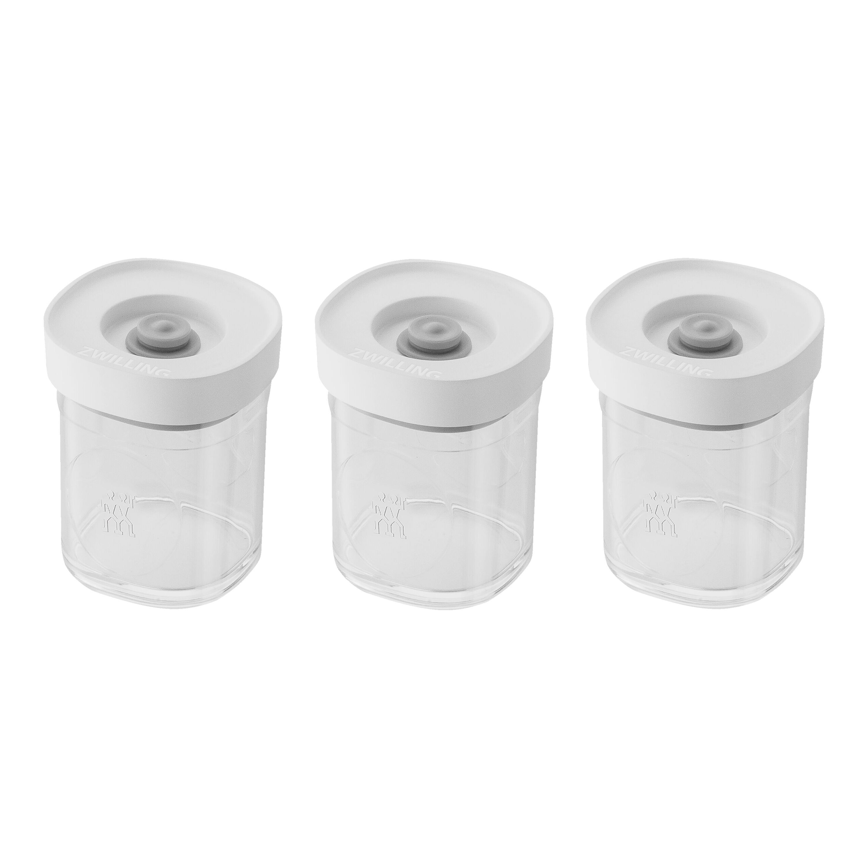 ZWILLING        Fresh & Save CUBE                CUBE Set, XS / 3-tlg, Transparent-Weiß