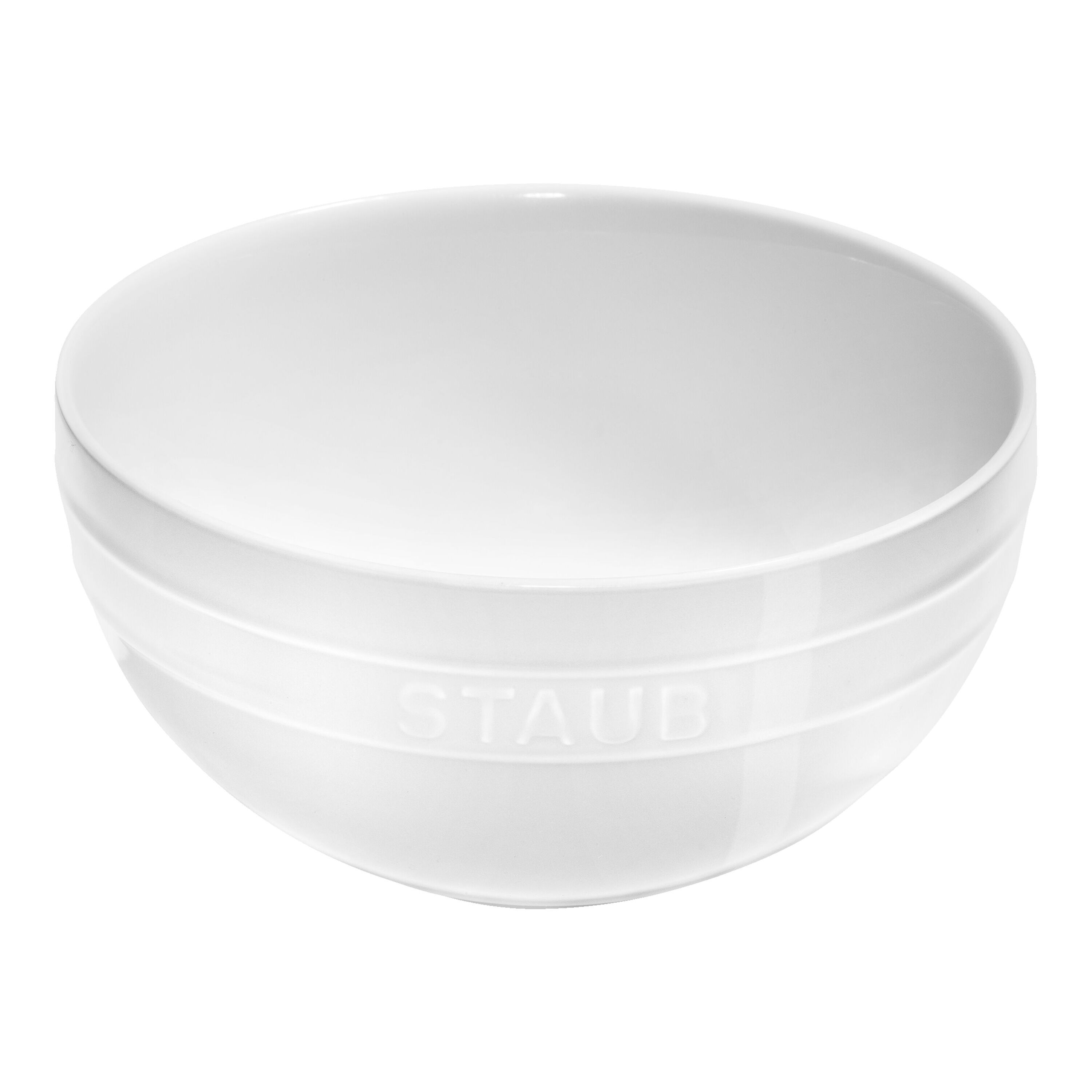 Staub        Ceramique                Schüssel 18 cm, rund, Weiß, Keramik