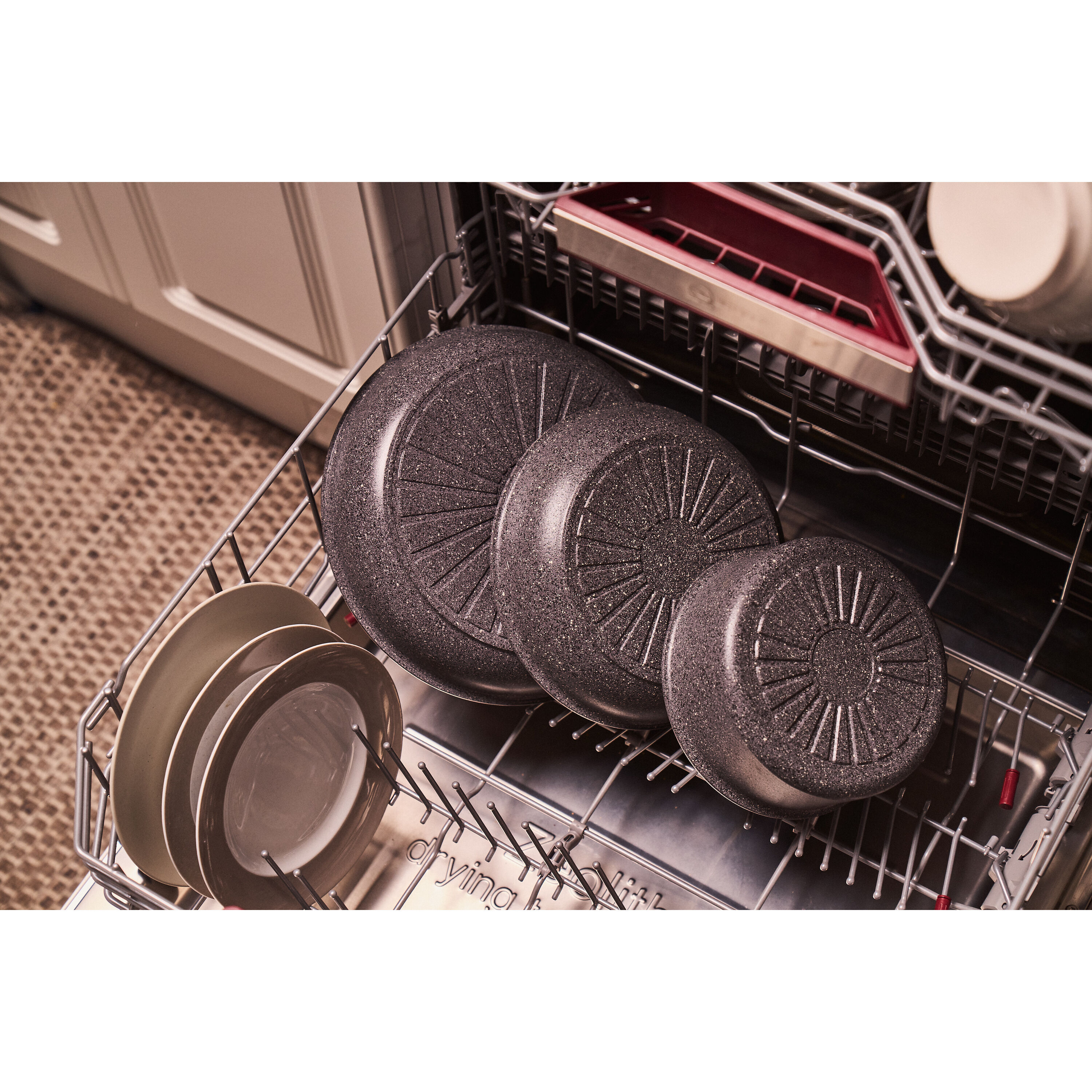 BALLARINI        Torre                Bratpfannenset, 3-tlg, Aluminium, Keramische Antihaftbeschichtung