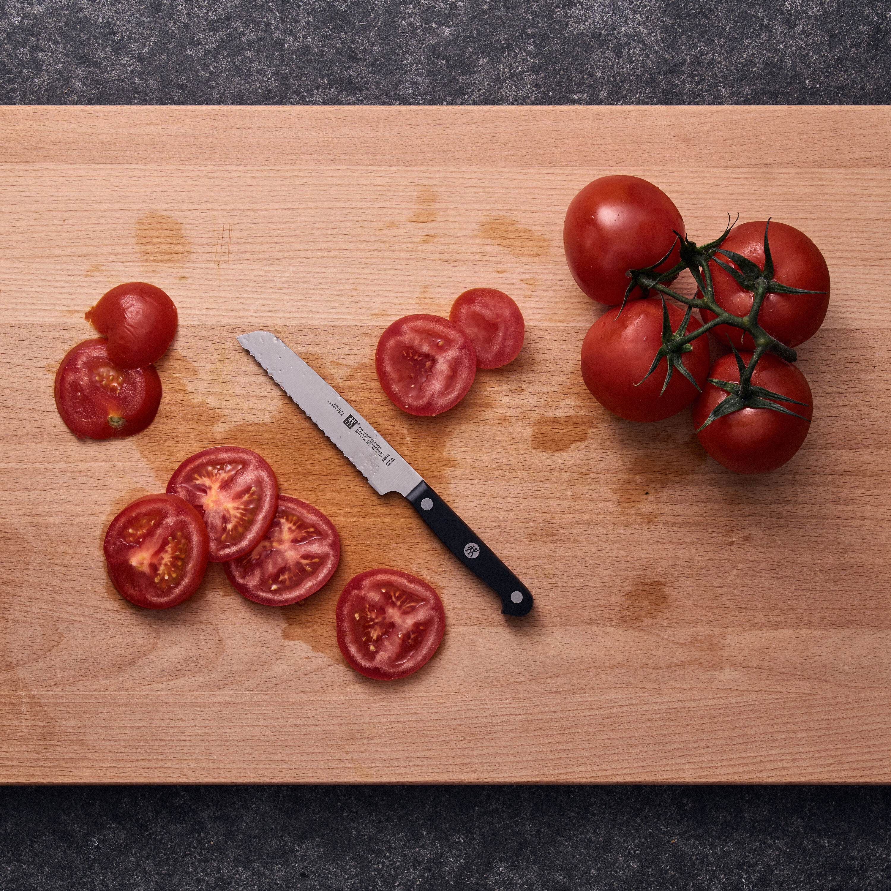 ZWILLING        Gourmet                Universalmesser 13 cm, Wellenschliff