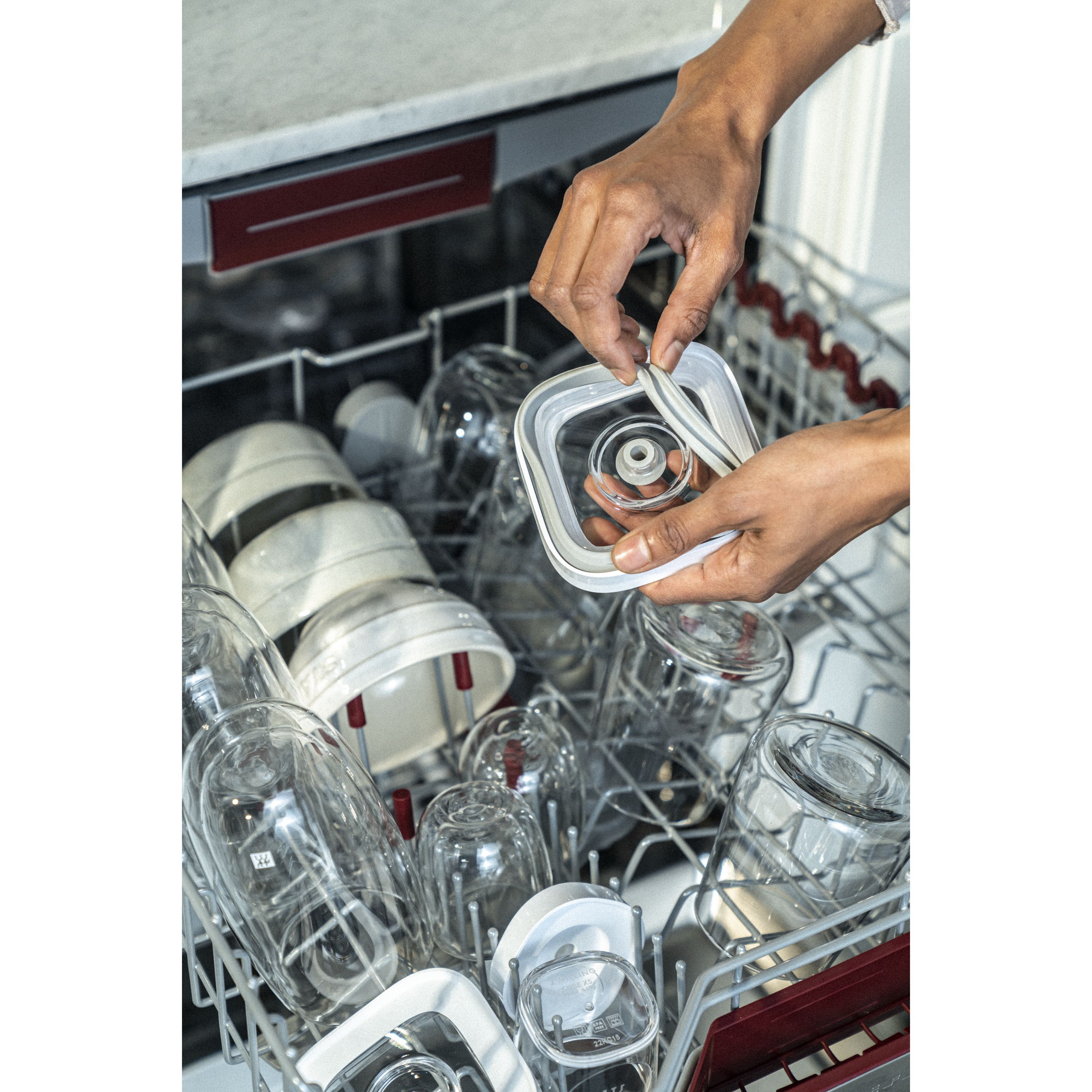 ZWILLING        Fresh & Save CUBE                CUBE Box 4S / 11 cm, Transparent-Weiß