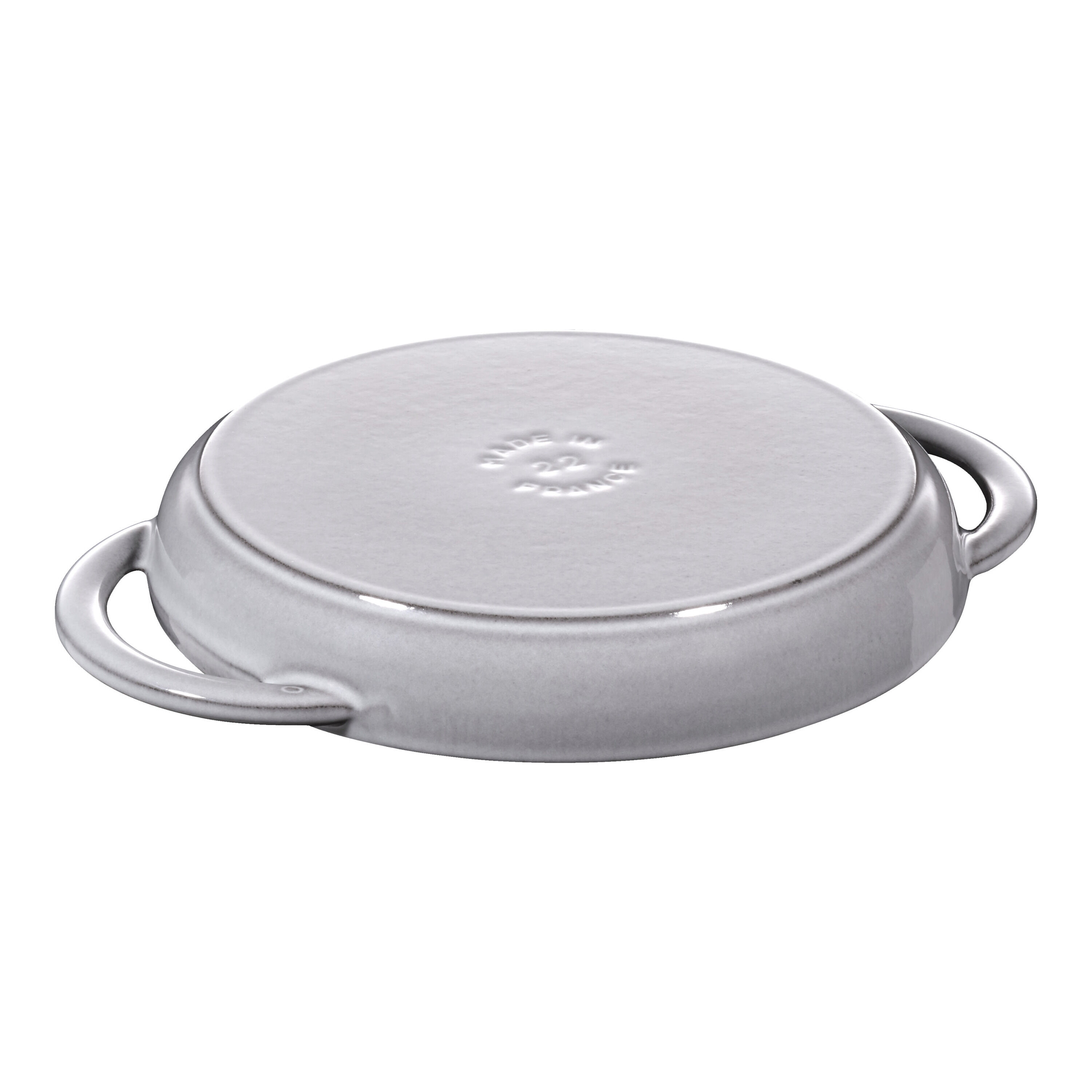 Staub        Grill Pans                Pure Grill 23 cm, rund, Graphit-Grau, Gusseisen