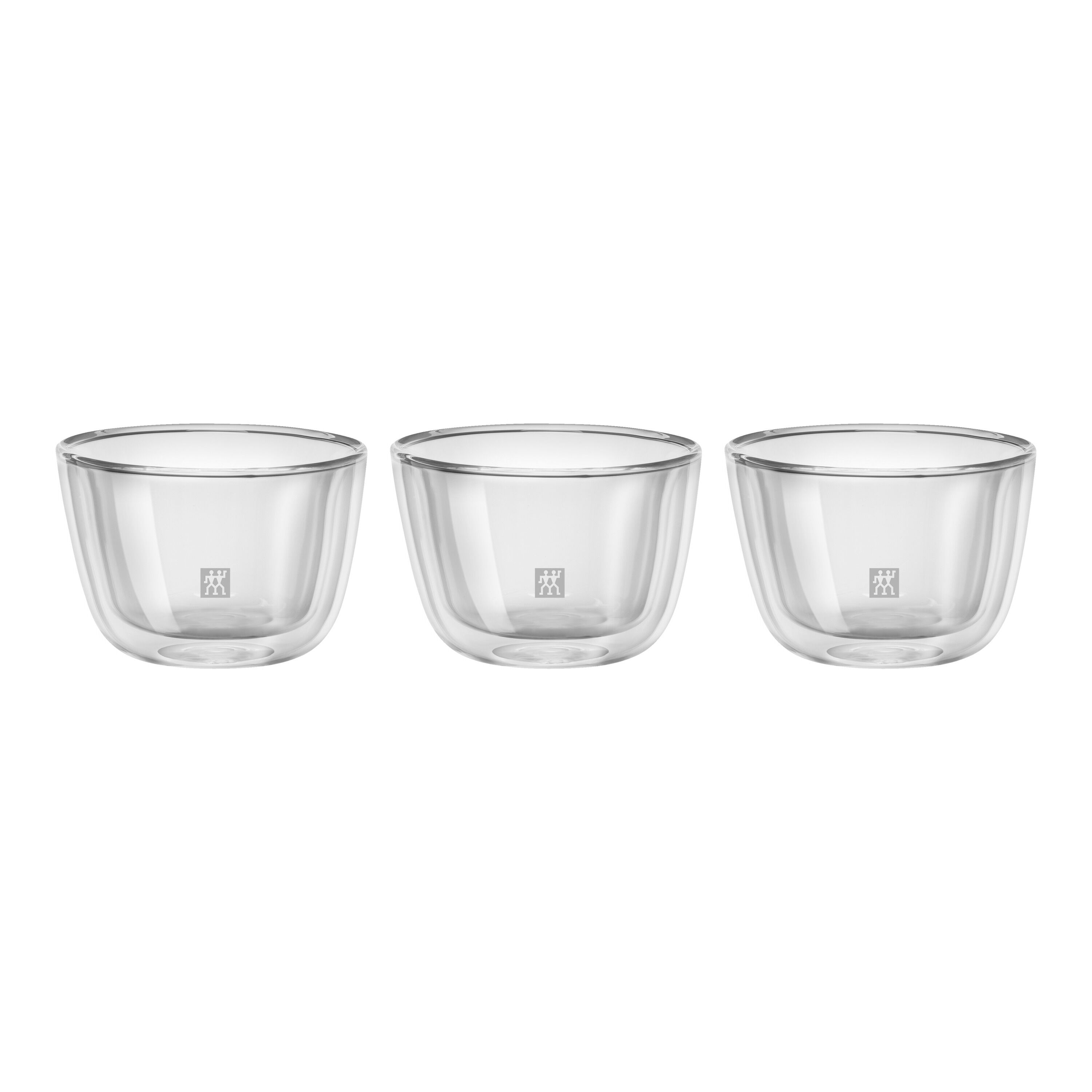 ZWILLING        Sorrento                Tapas Set 3-tlg, Transparent, Borosilikatglas