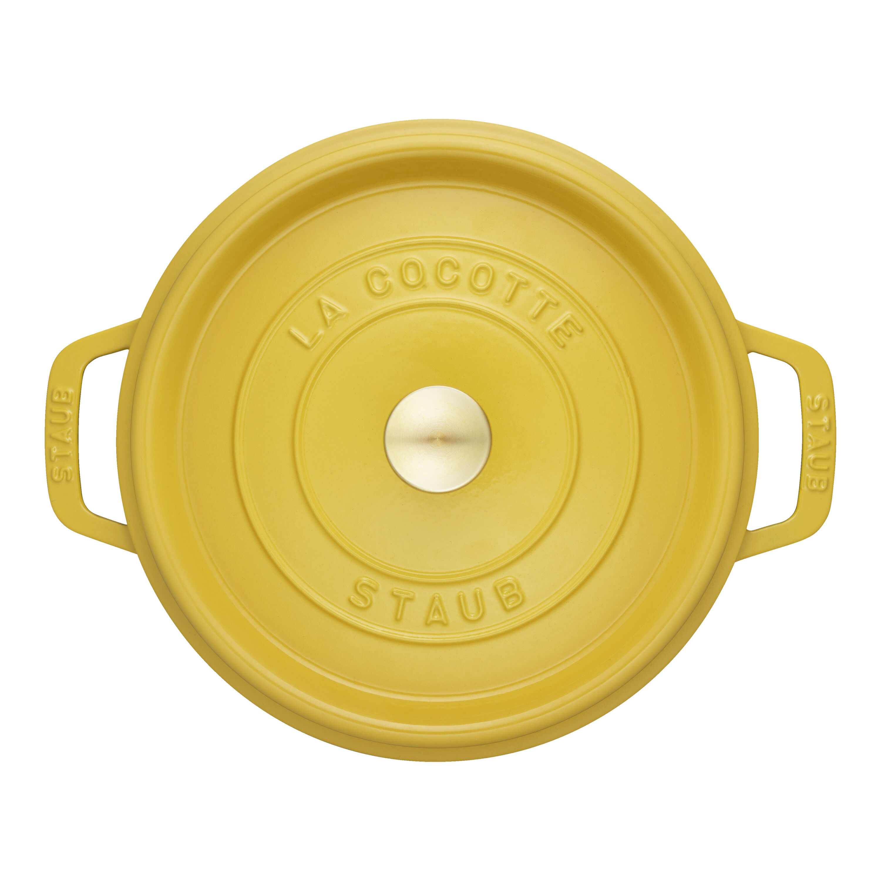 Staub        La Cocotte                Cocotte 24 cm, rund, Citron, Gusseisen