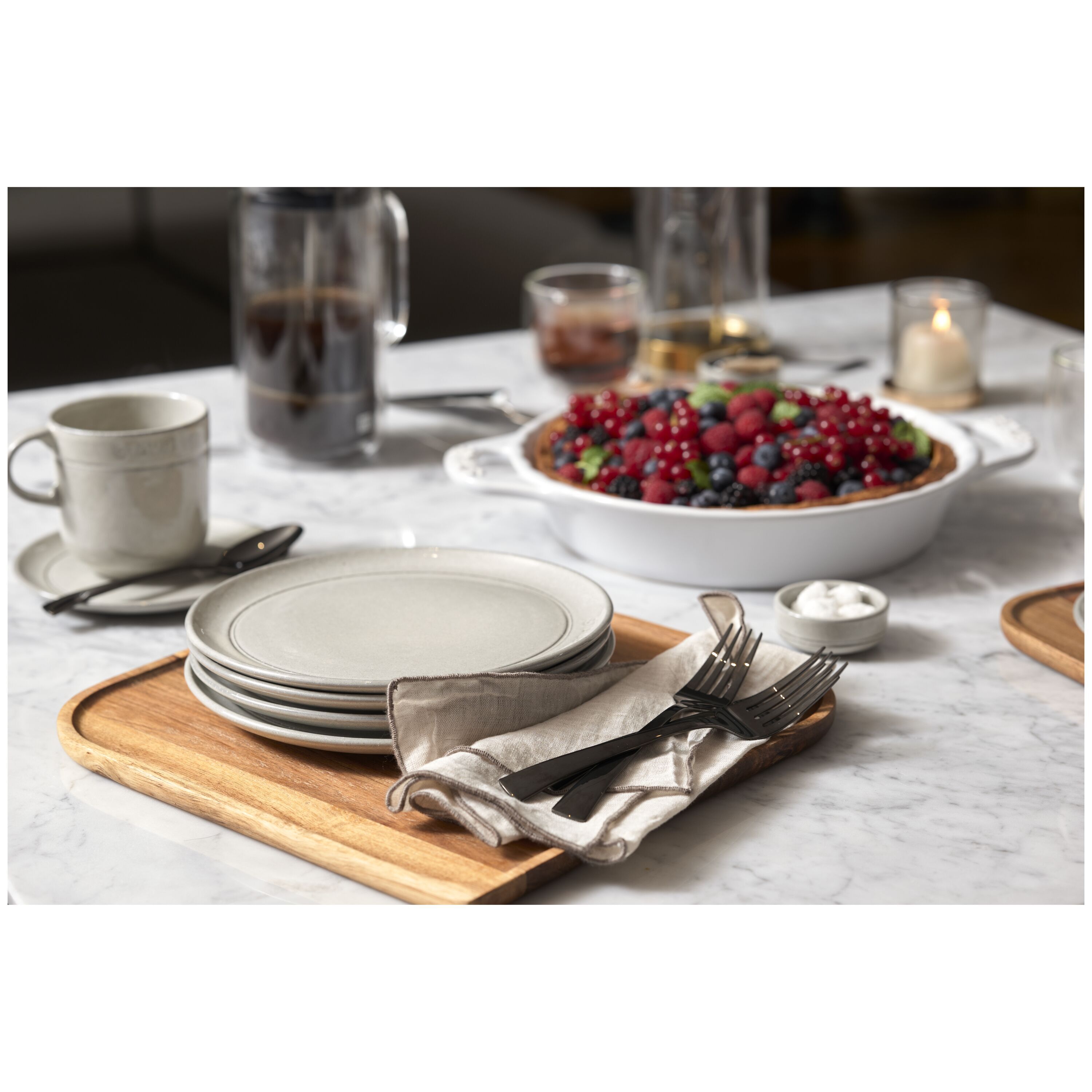 Staub        Dining Line                Tasse 200 ml, Weisser Trüffel, Keramik