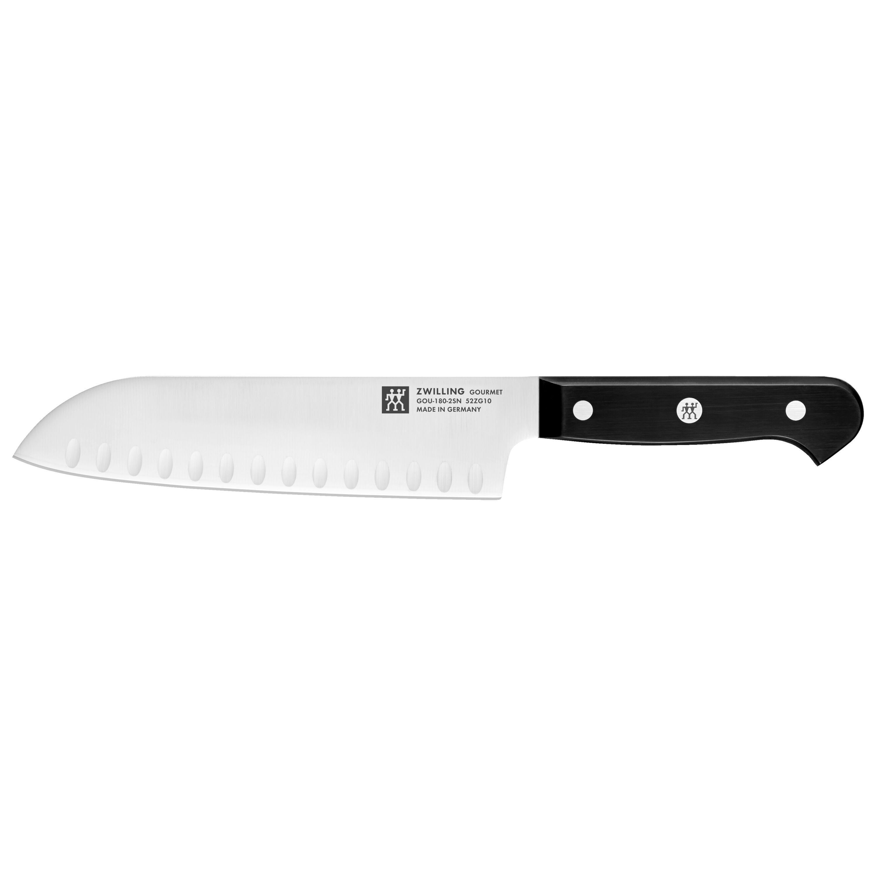ZWILLING        Gourmet                Santokumesser 18 cm, Kullenschliff