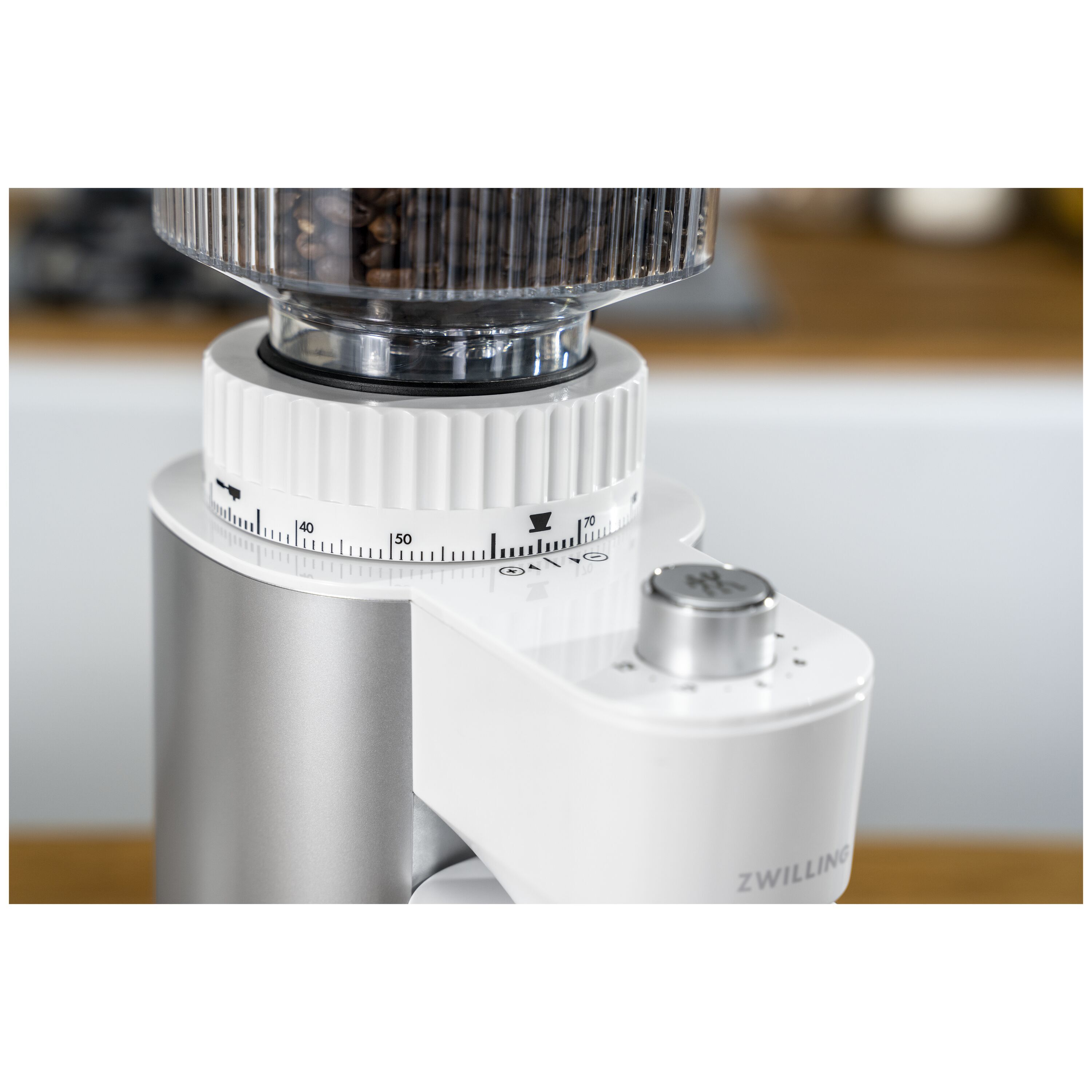 ZWILLING        Enfinigy                Kaffeemühle, Silber-Weiß