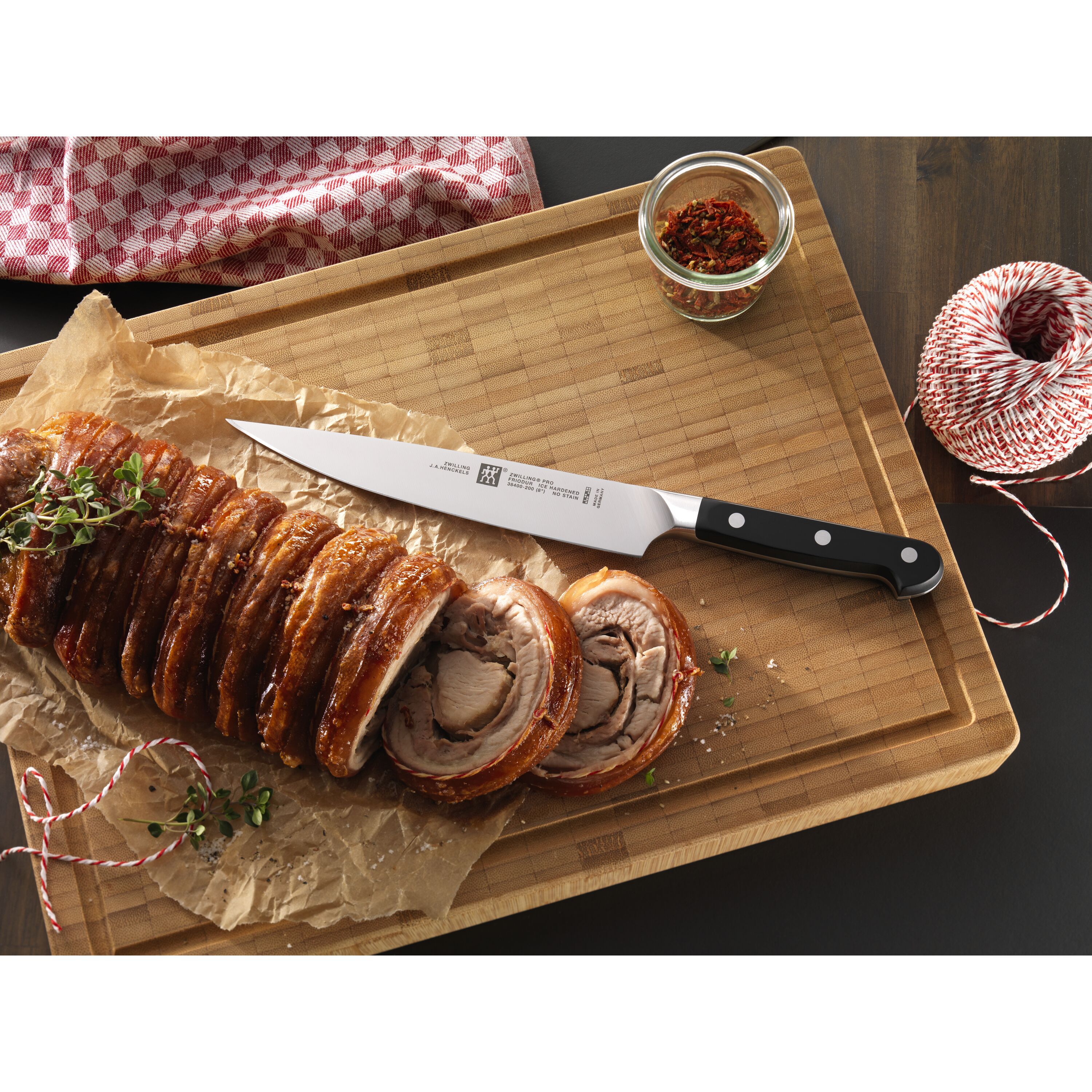 ZWILLING        Pro                Fleischmesser 20 cm, Glattschliff
