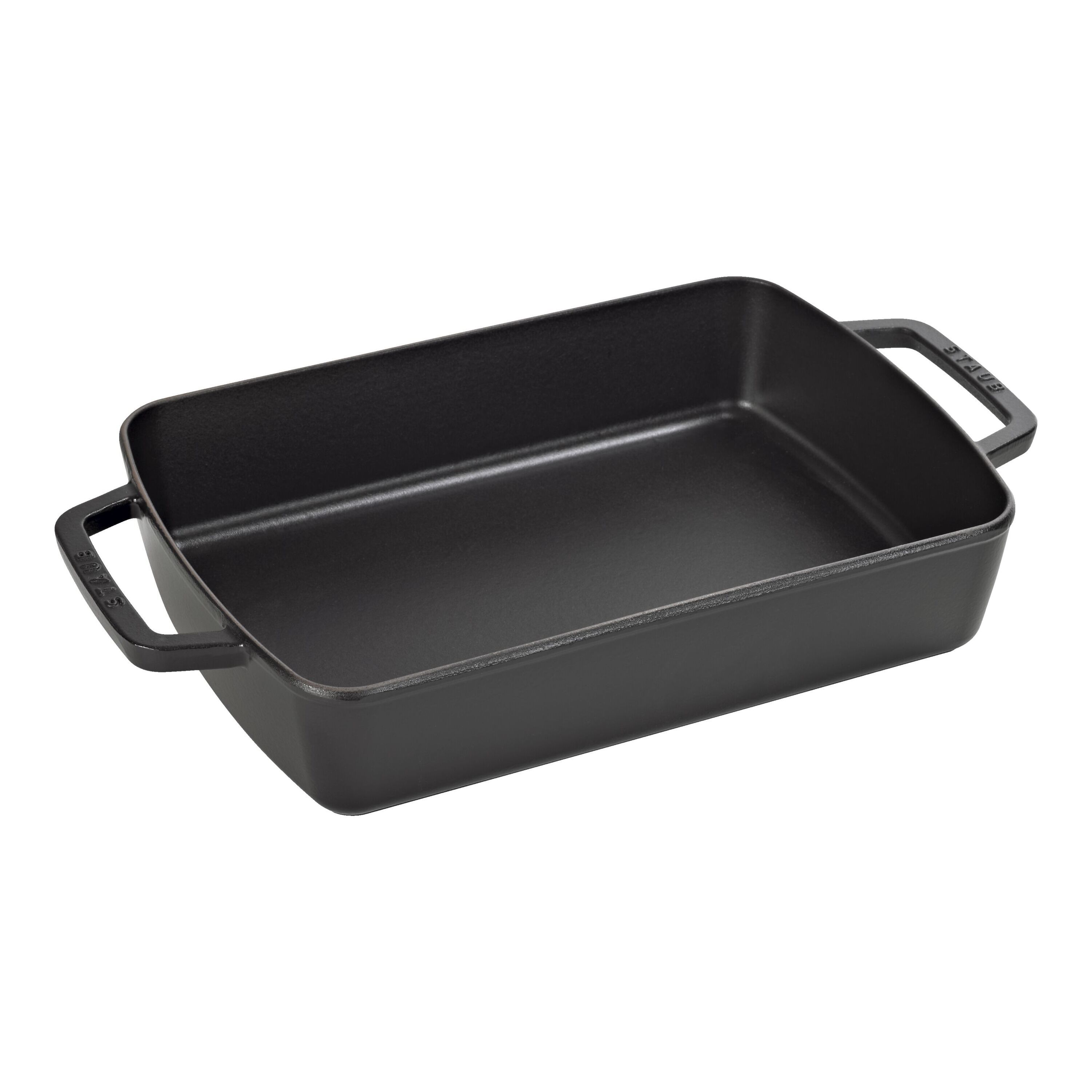 Staub        Specialities                Ofenform 30 x 20 cm, rechteckig, Schwarz, Gusseisen