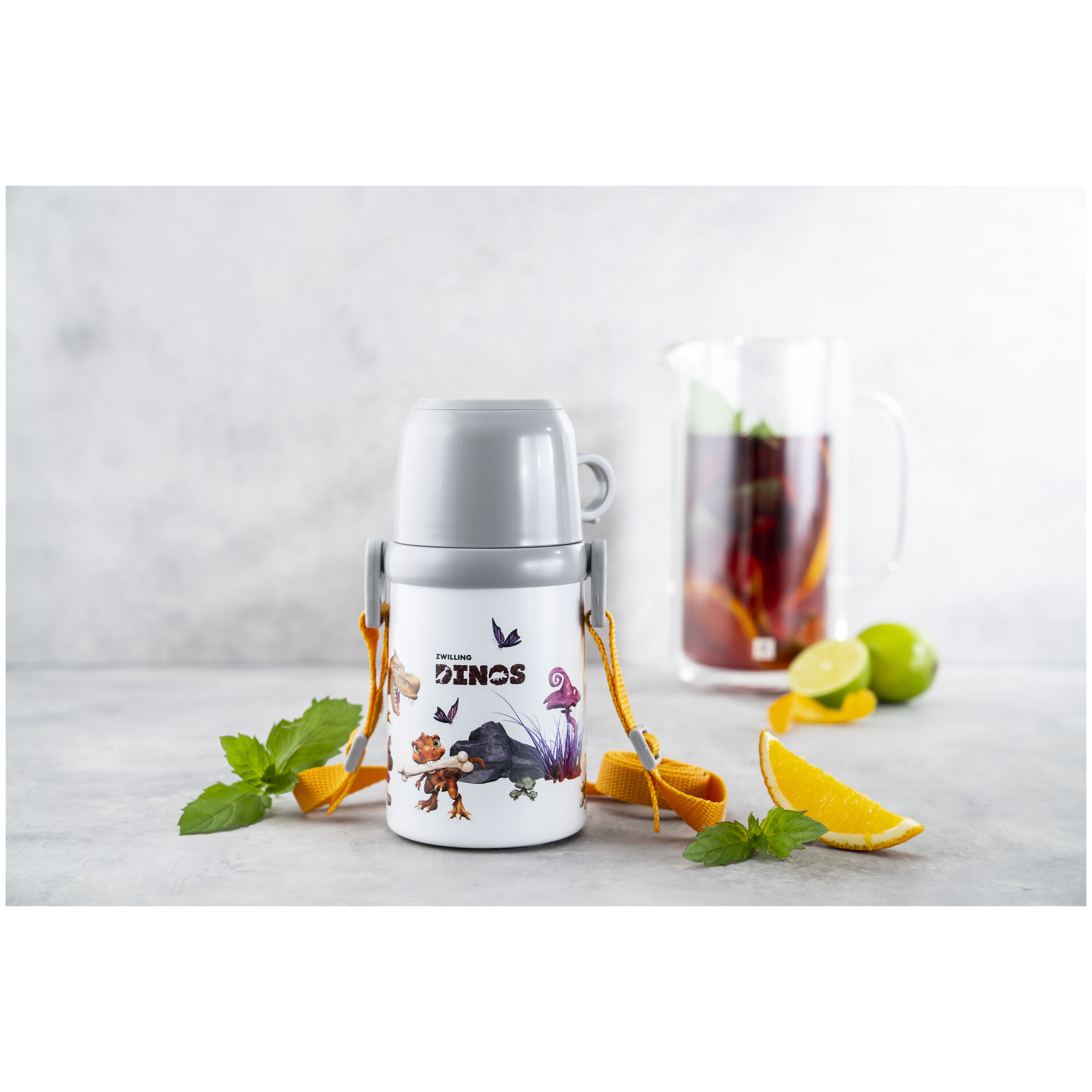 ZWILLING        Thermo                Thermoflasche, 380 ml, Edelstahl, Weiß-grau