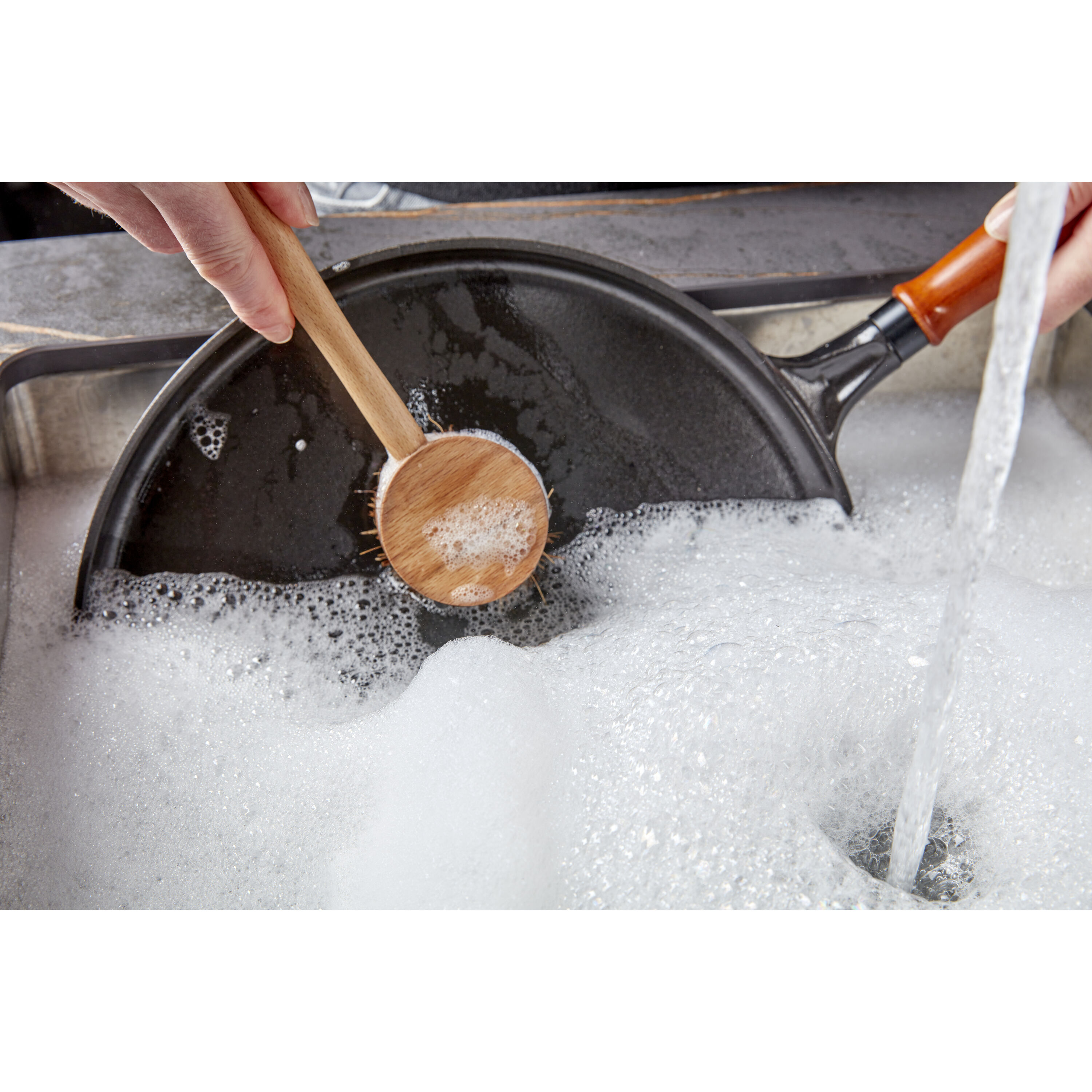 Staub        Pans                Pfannkuchenpfanne 28 cm, rund, Schwarz, Gusseisen