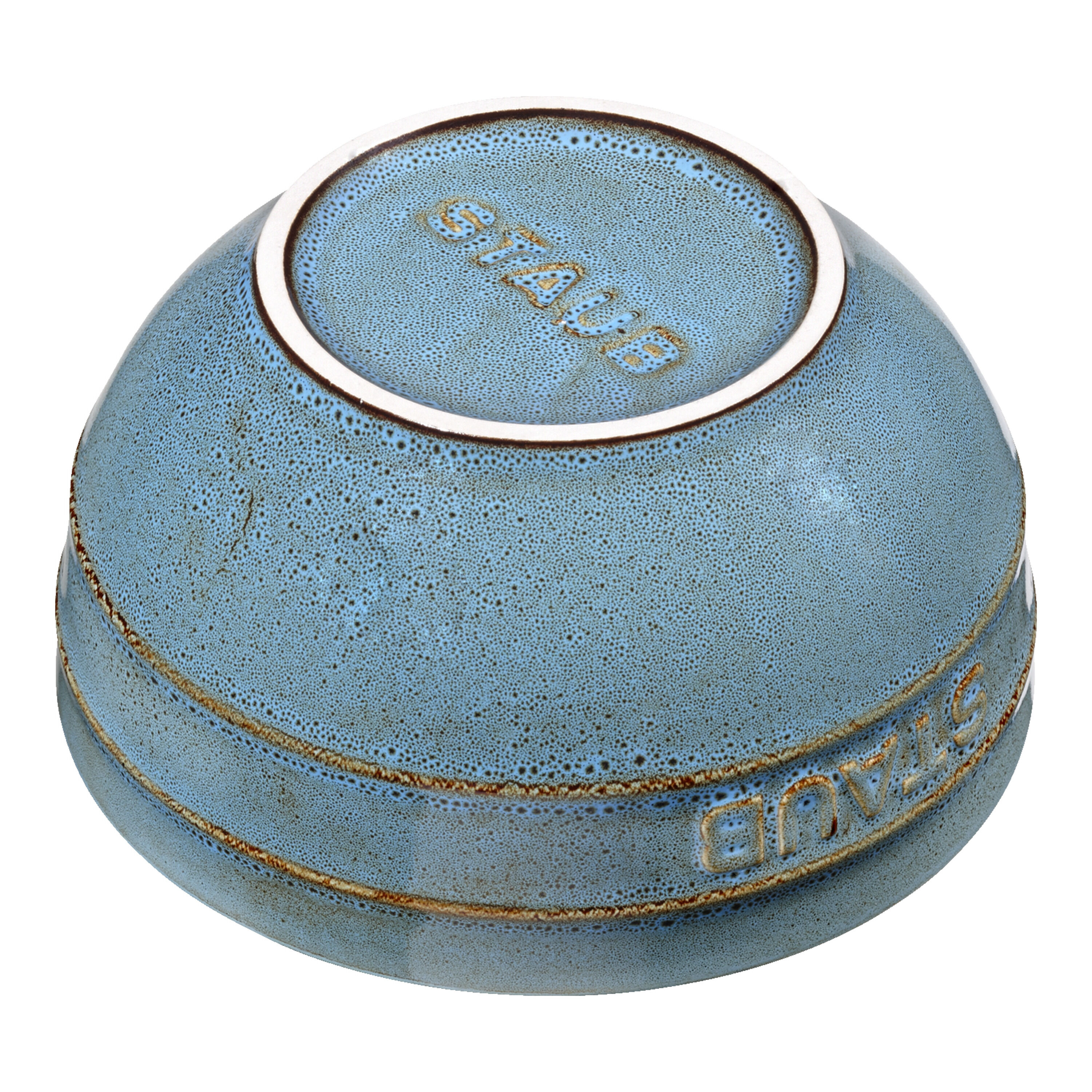 Staub        Ceramique                Schüssel 12 cm, rund, Antik-Türkis, Keramik