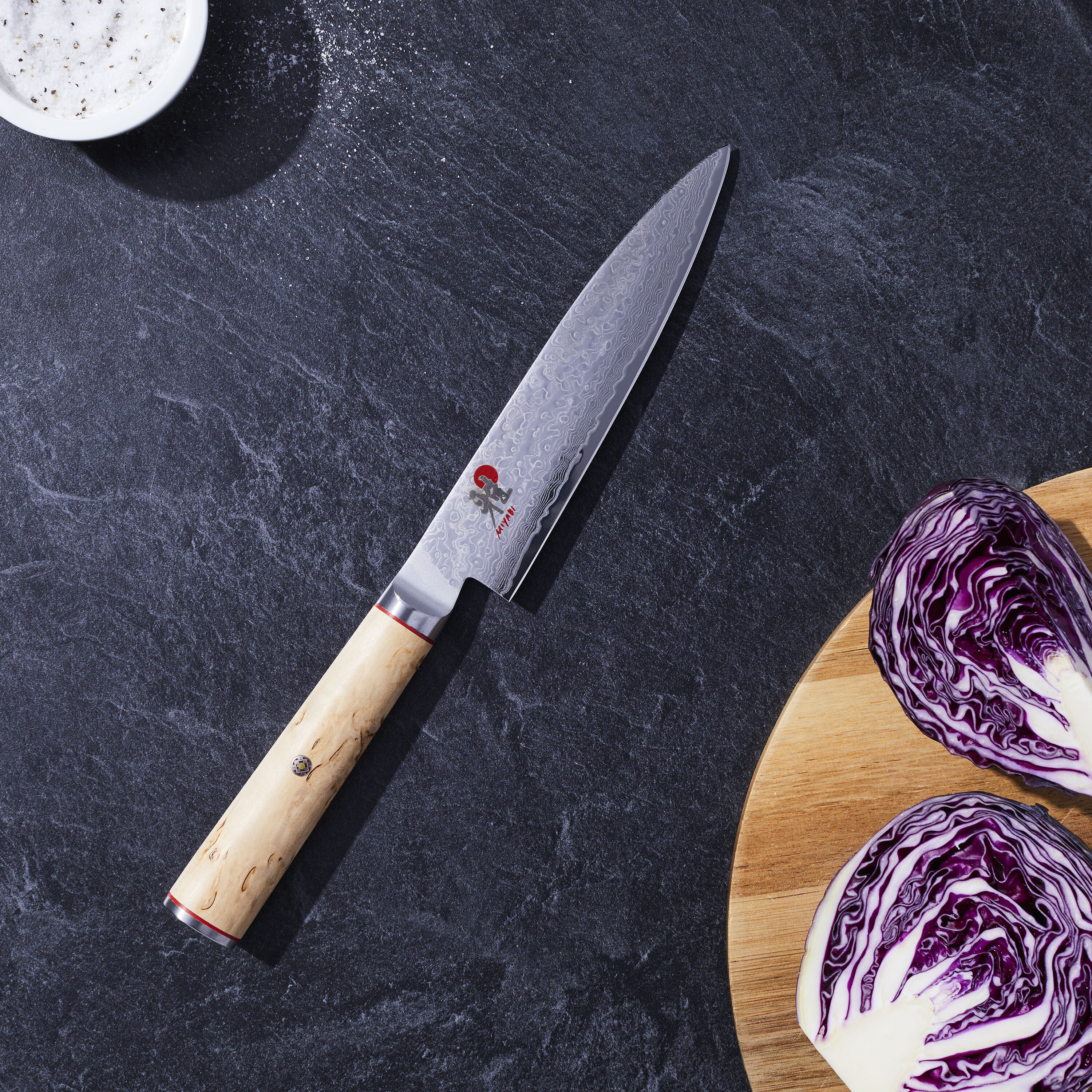 MIYABI        5000 MCD                Chutoh 16 cm, Birke