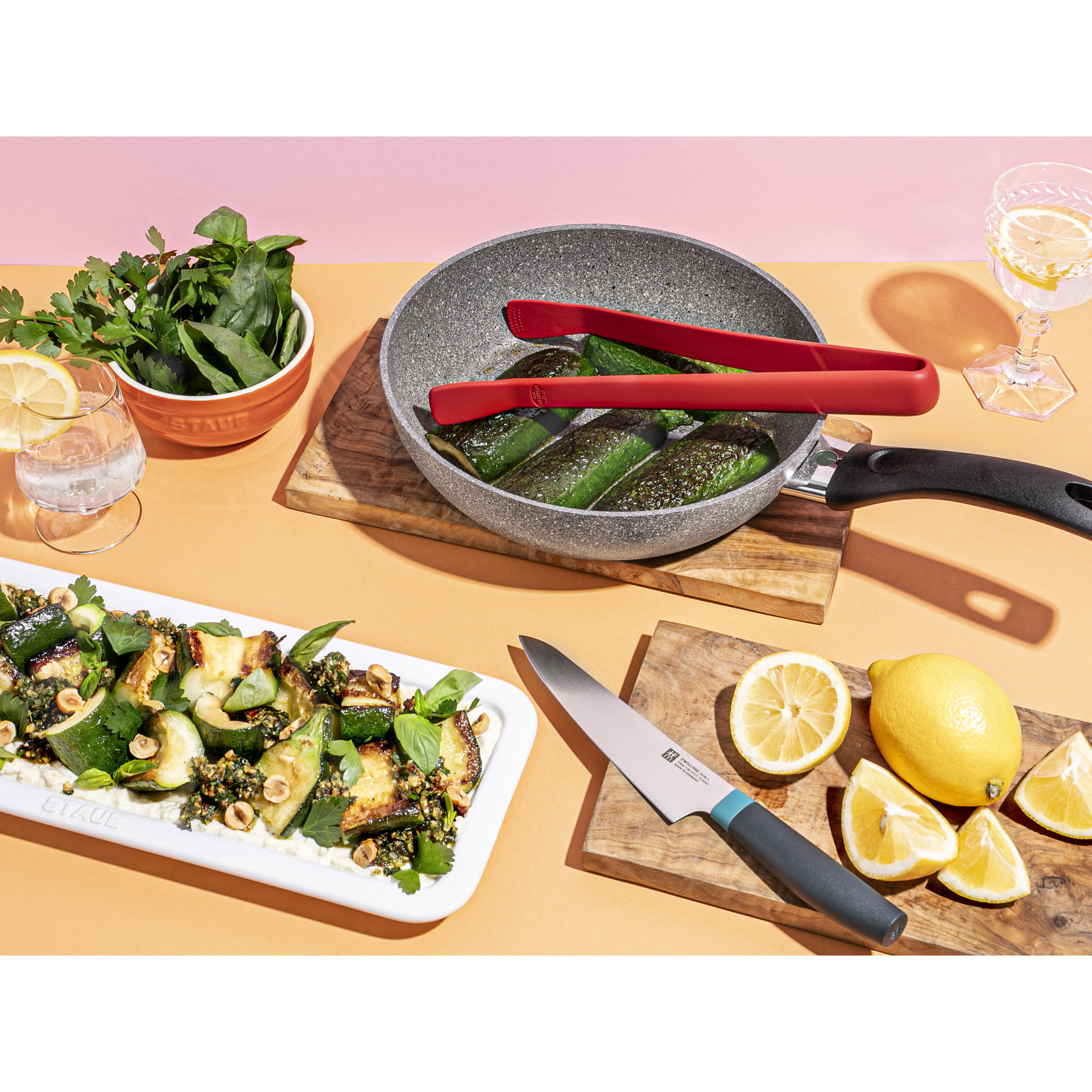 BALLARINI        Rosso                Zange, 27 cm, Silikon