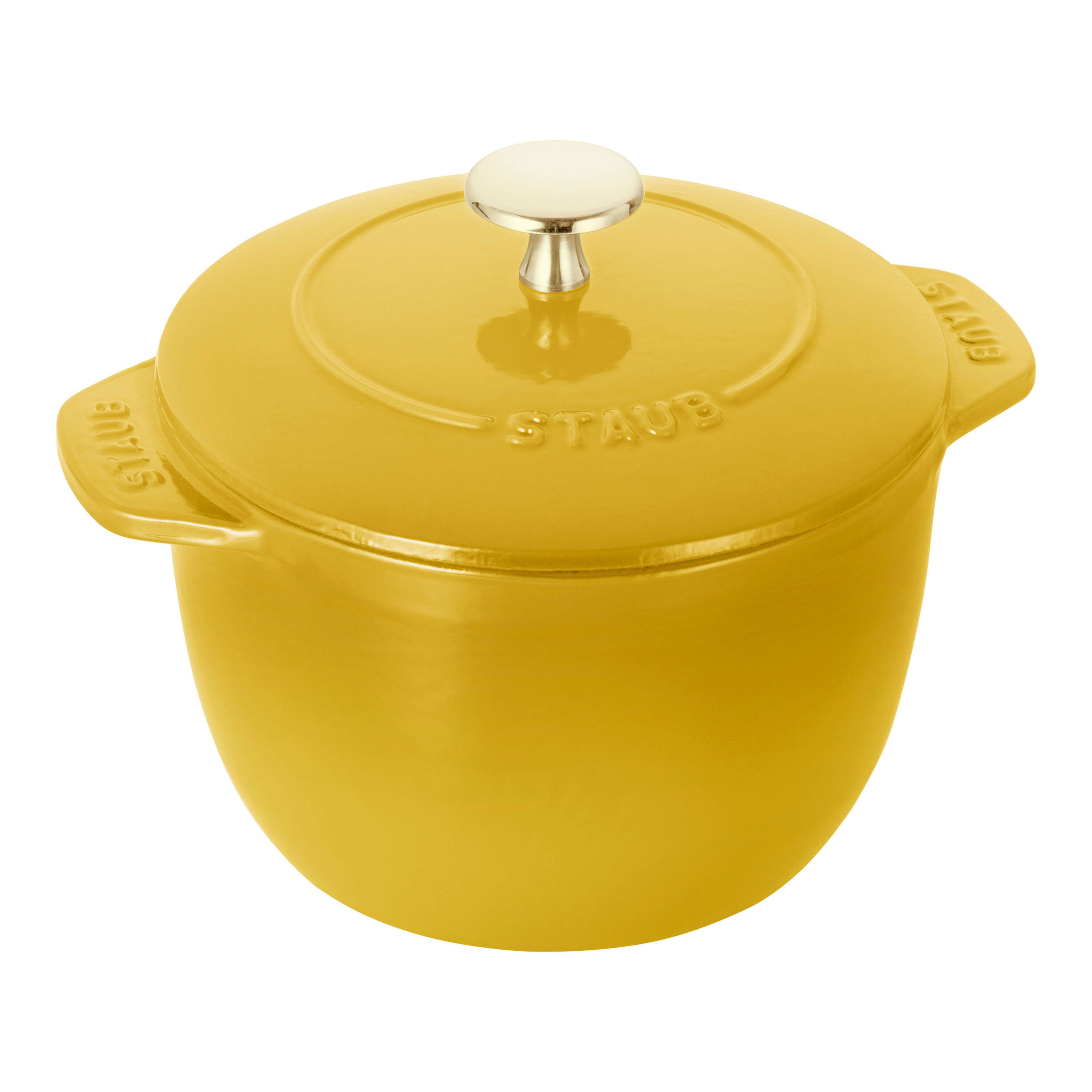 Staub        La Cocotte                Reis-Cocotte 16 cm, rund, Citron, Gusseisen