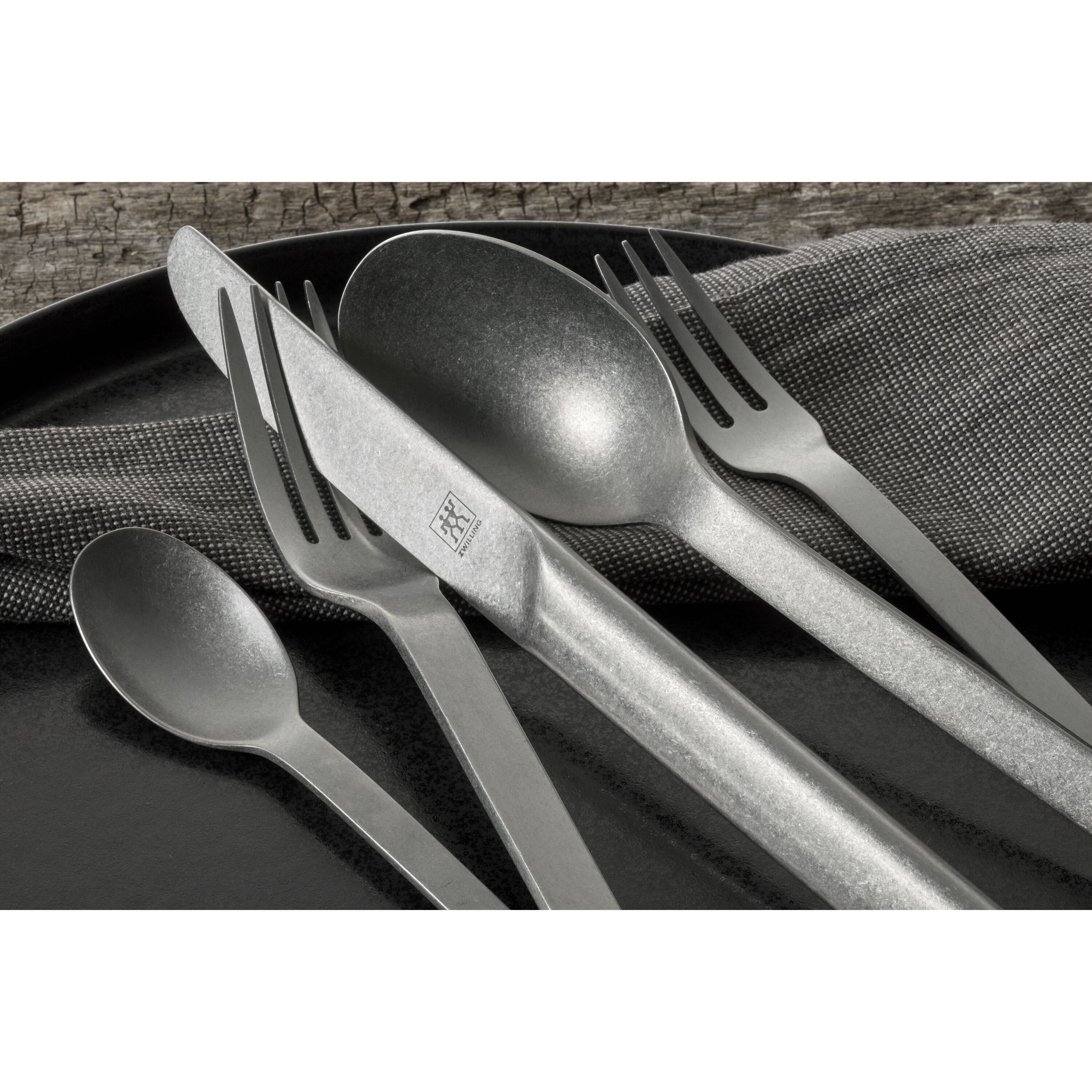 ZWILLING        Minimale                Besteckset Vintage 60-tlg, gehämmert