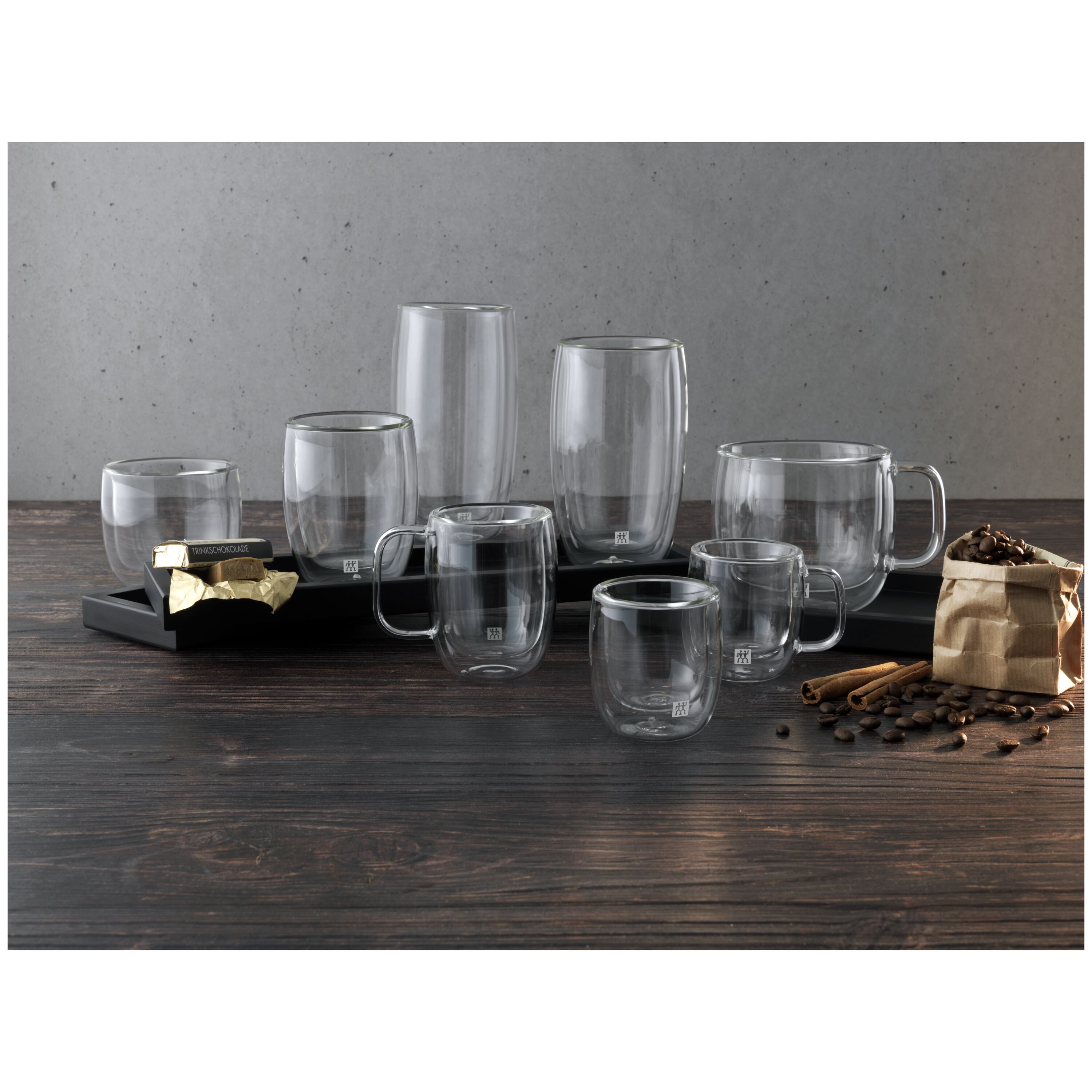 ZWILLING        Sorrento                Doppelwandiges Kaffeeglas 200 ml / 2-tlg