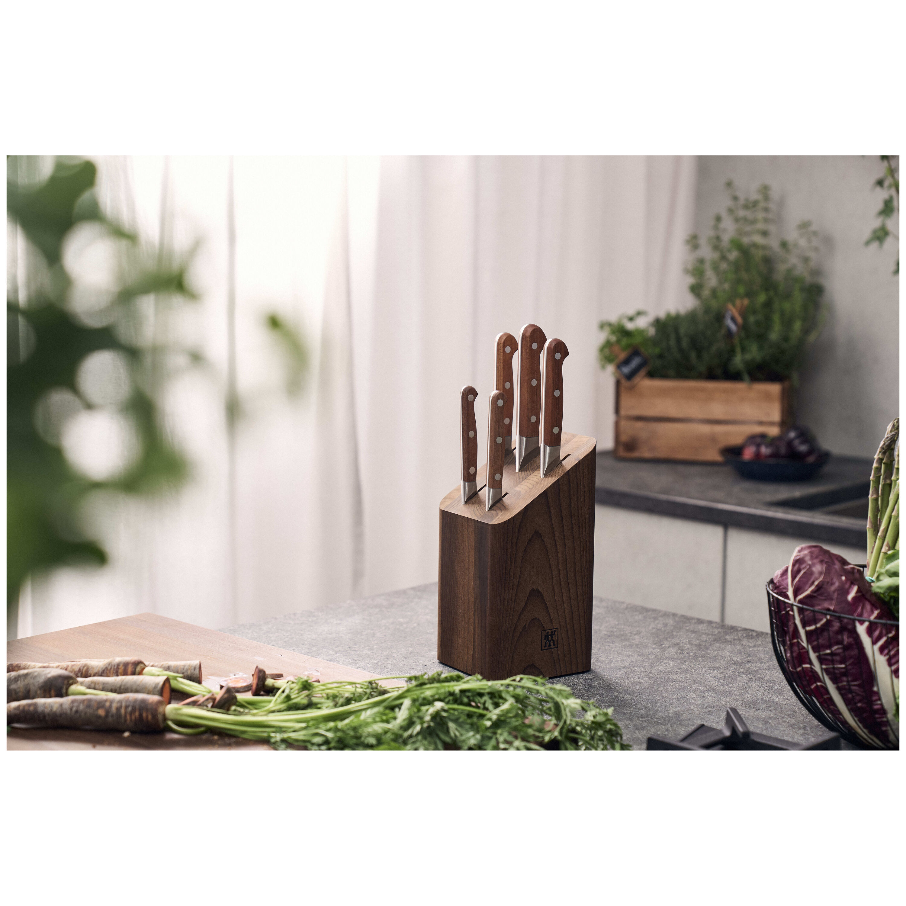 ZWILLING        Special Edition                6-tlg, Messerblockset, Braun