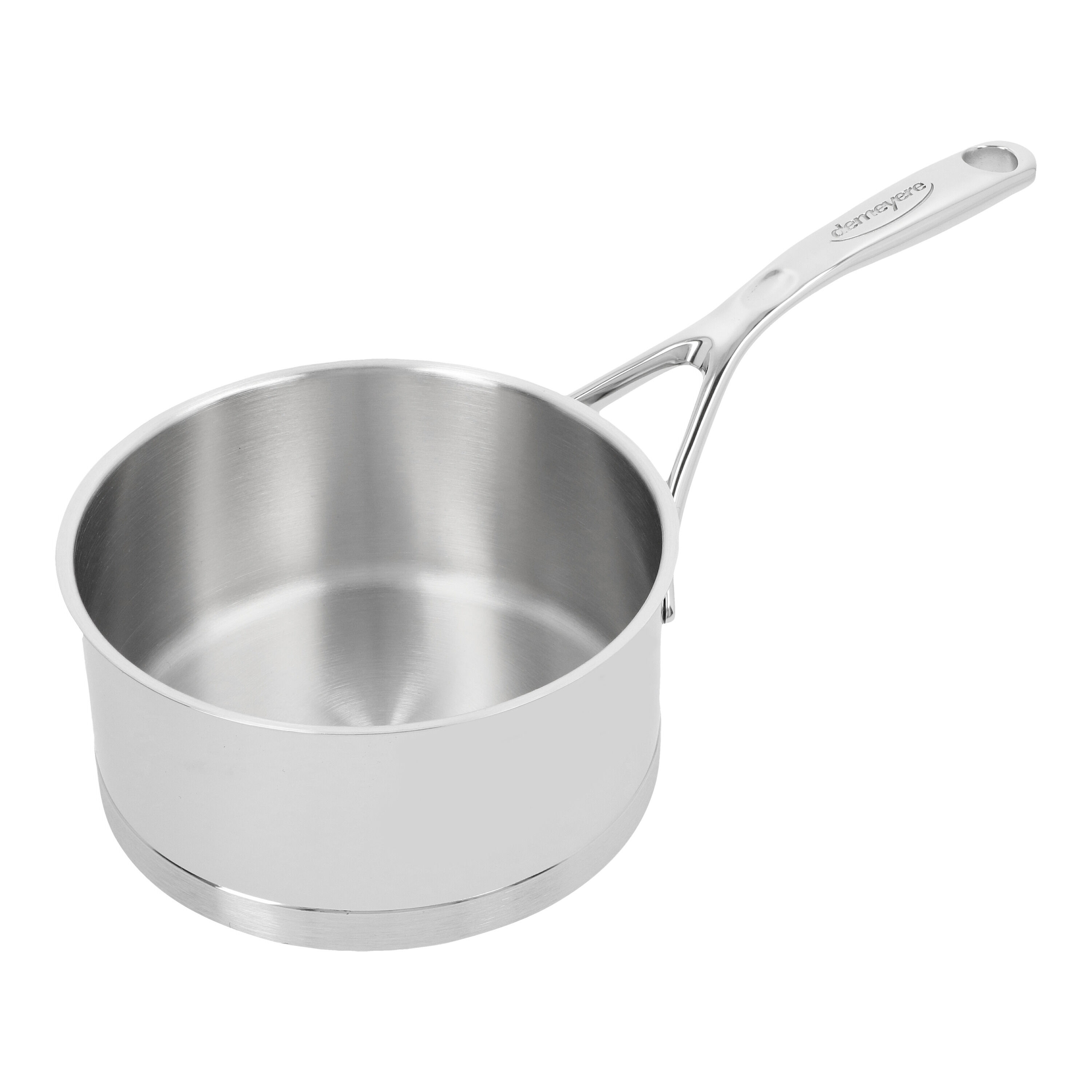 Demeyere        Atlantis 7                Stieltopf ohne Deckel 16 cm, 18/10 Edelstahl, Silber