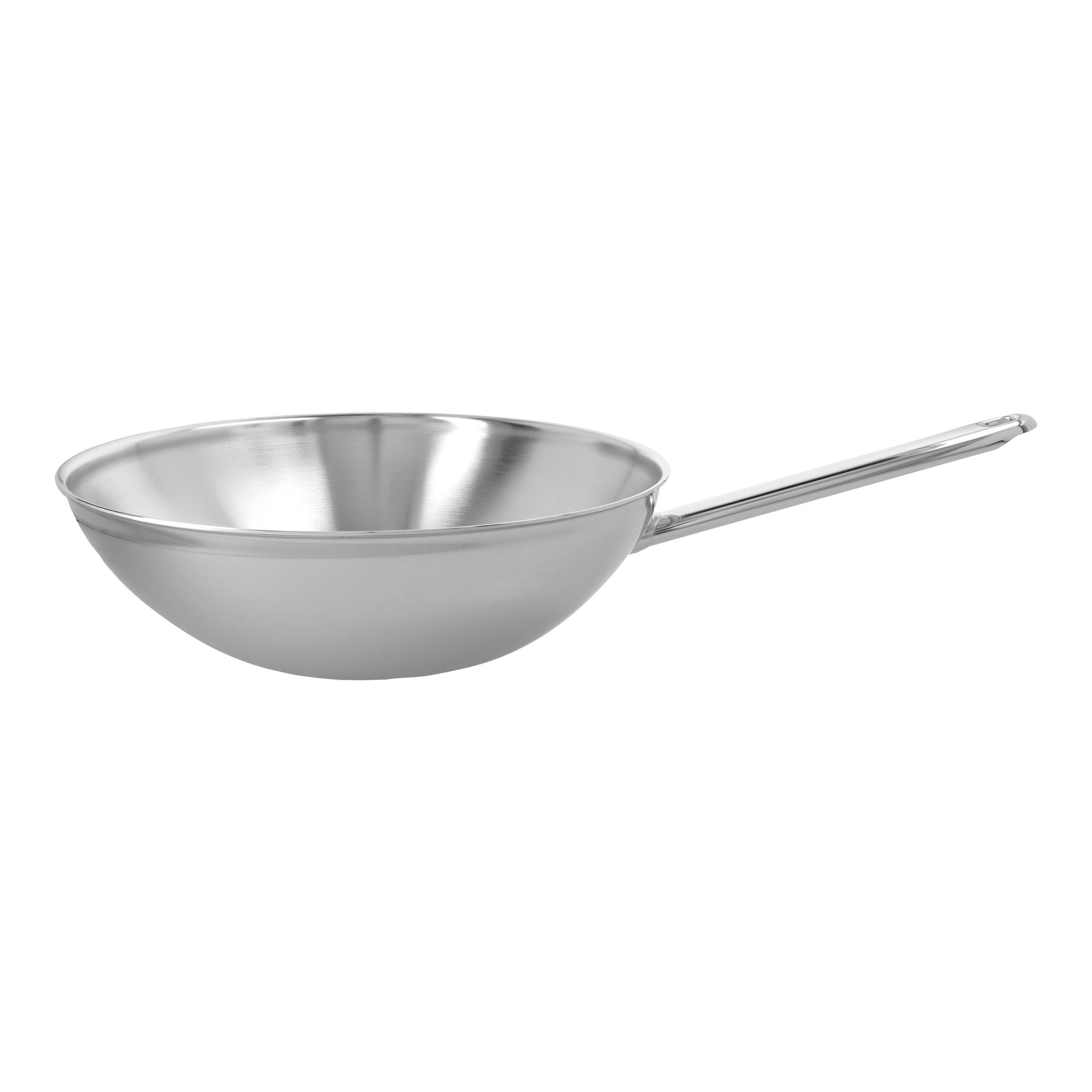 Demeyere        Apollo 7                Wok flacher Boden 30 cm, 18/10 Edelstahl