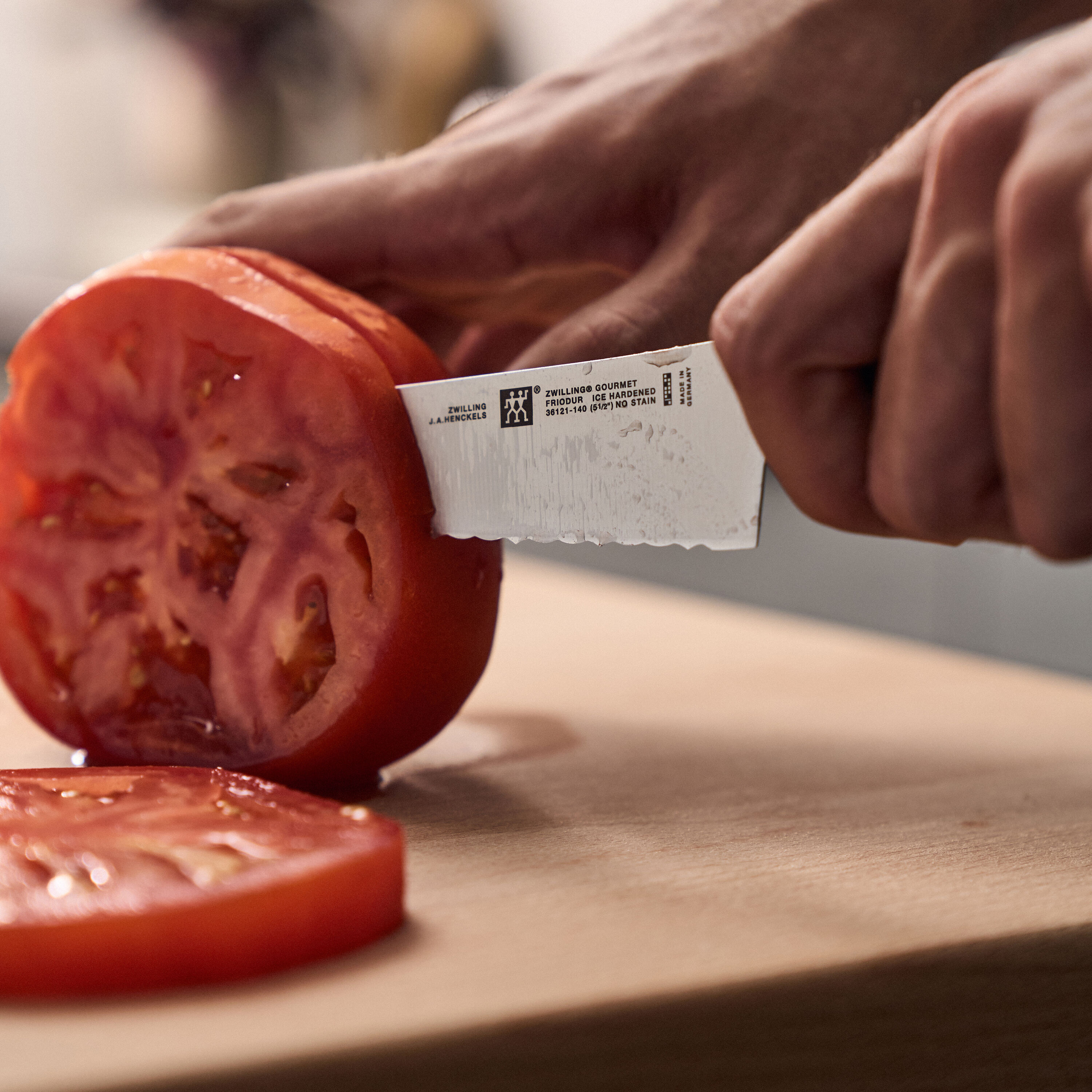 ZWILLING        Gourmet                Kochmesser Compact mit Welle 14 cm