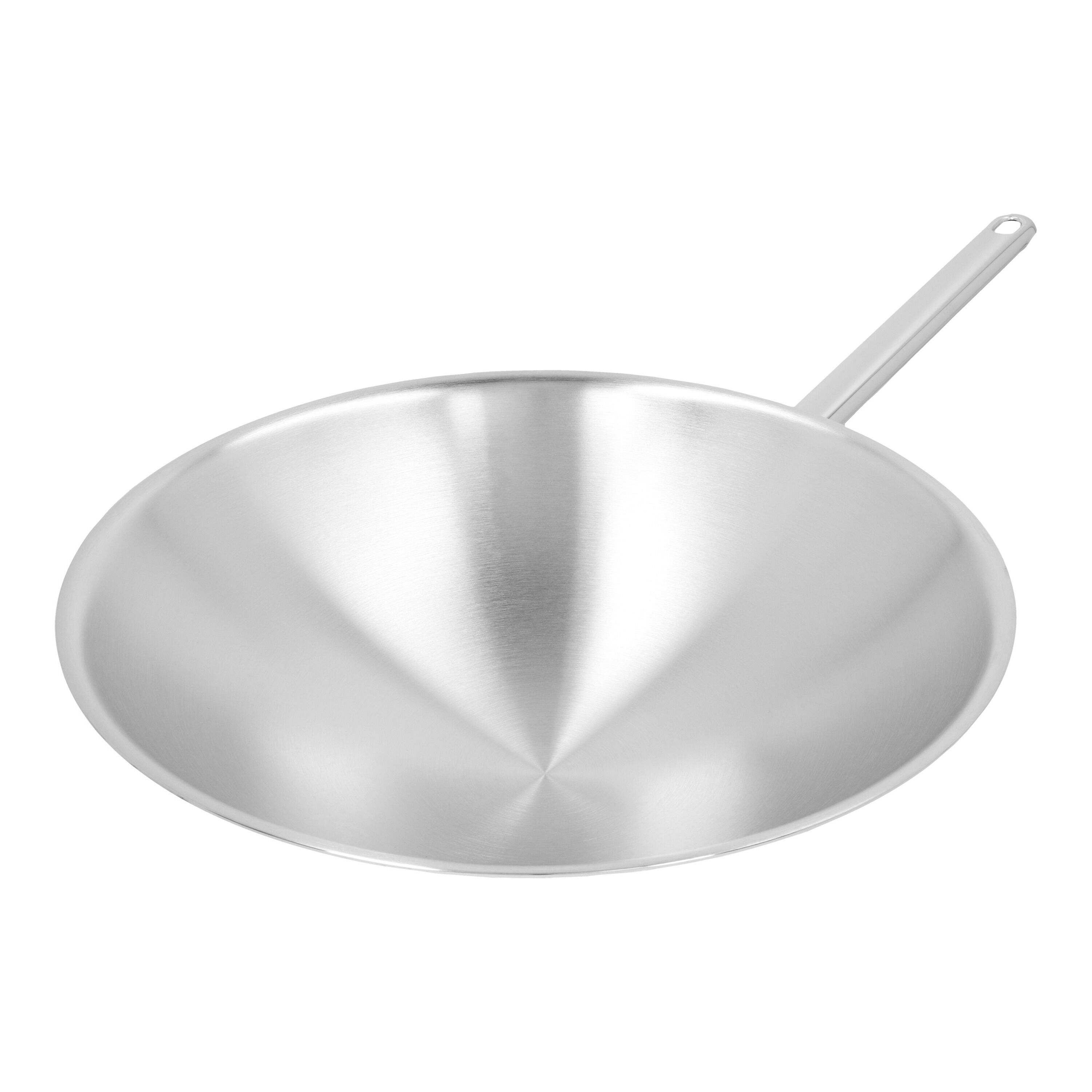 Demeyere        Apollo 7                Wok runder Boden 36 cm, 18/10 Edelstahl