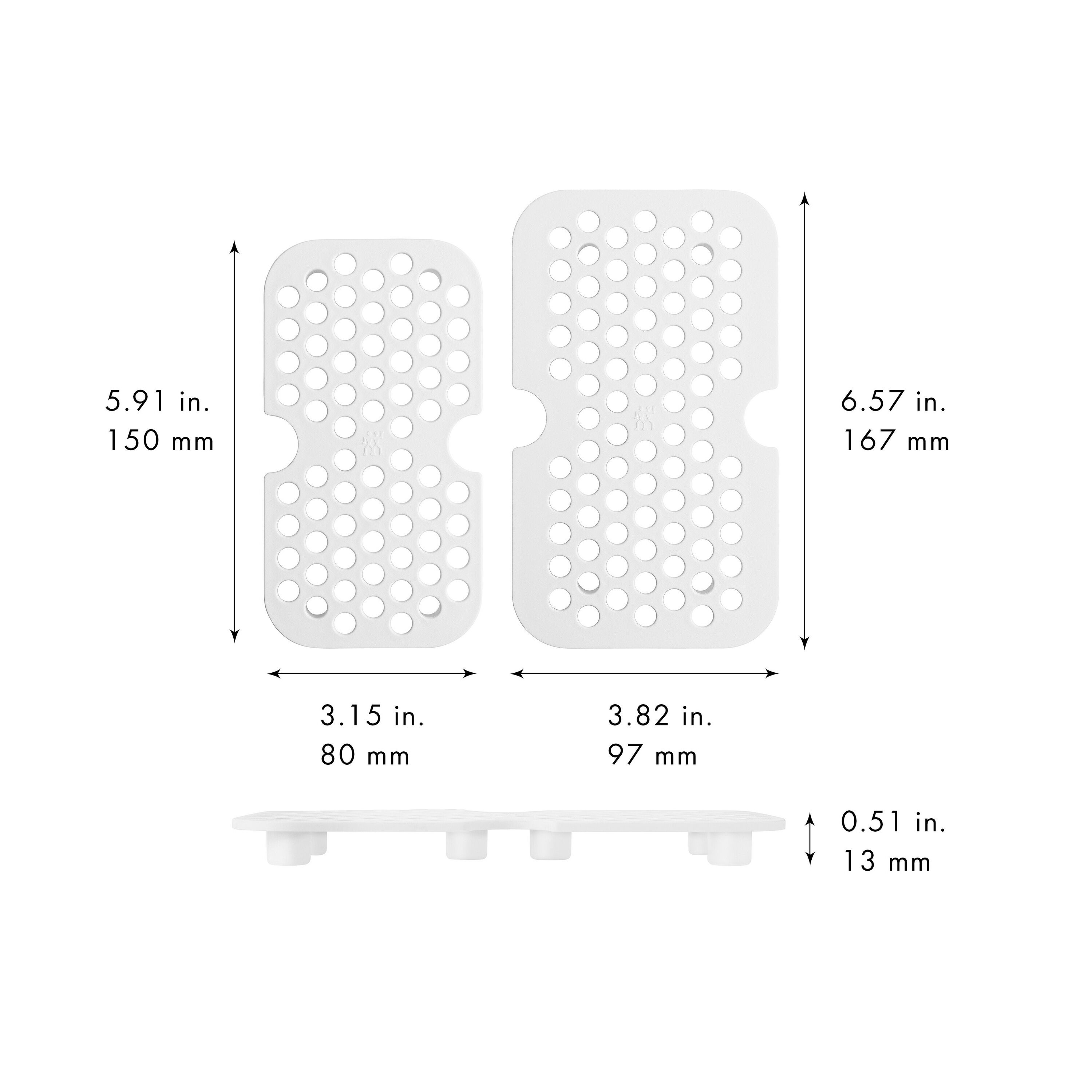 ZWILLING        Fresh & Save                Vakuum Zubehörset Abtropfgitter für Glasboxen, M/L / 2-tlg