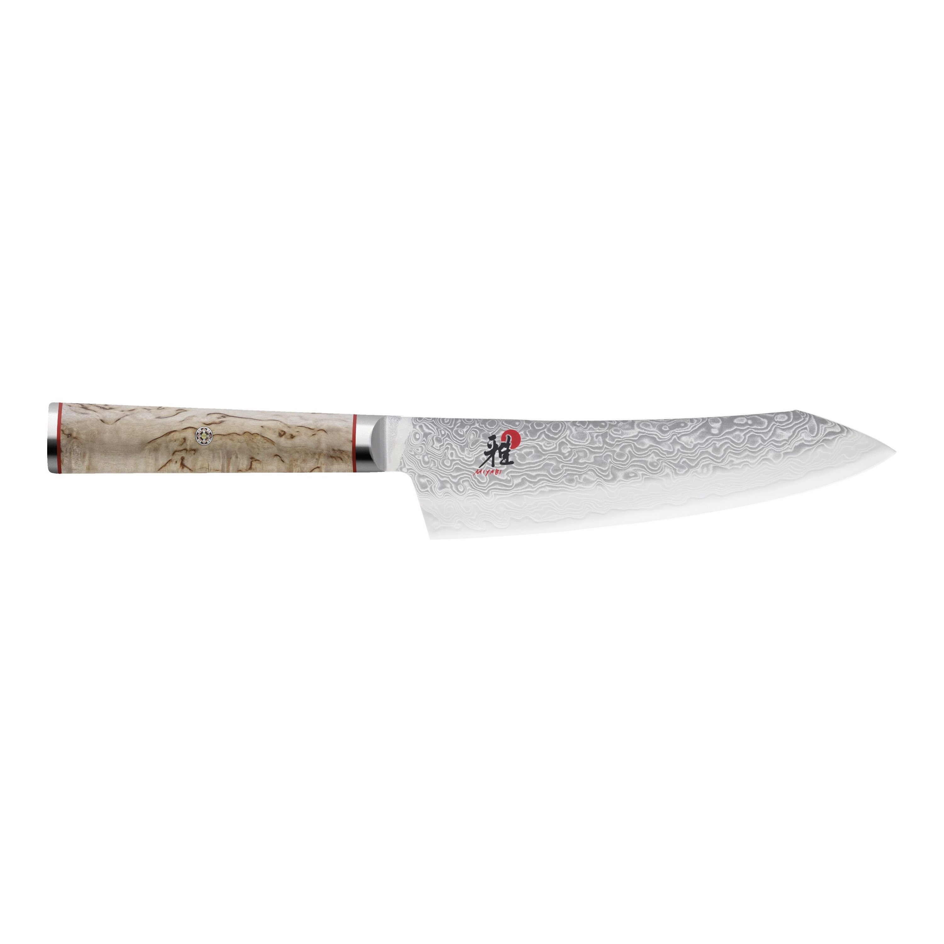 MIYABI        5000 MCD                Rocking Santoku 18 cm, Glattschliff