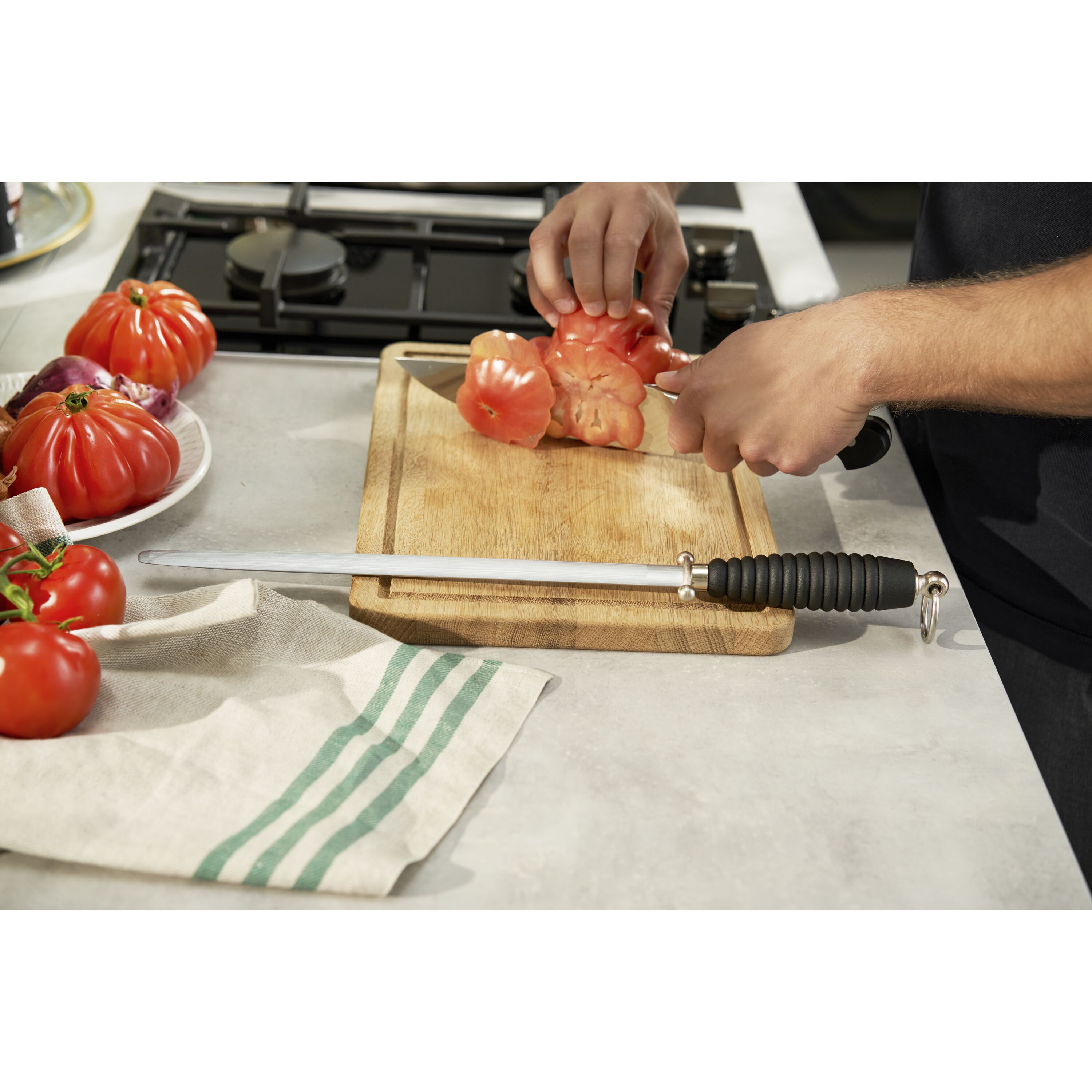 ZWILLING                        Wetzstahl (Kunststoff-Griff, oval) 30 cm