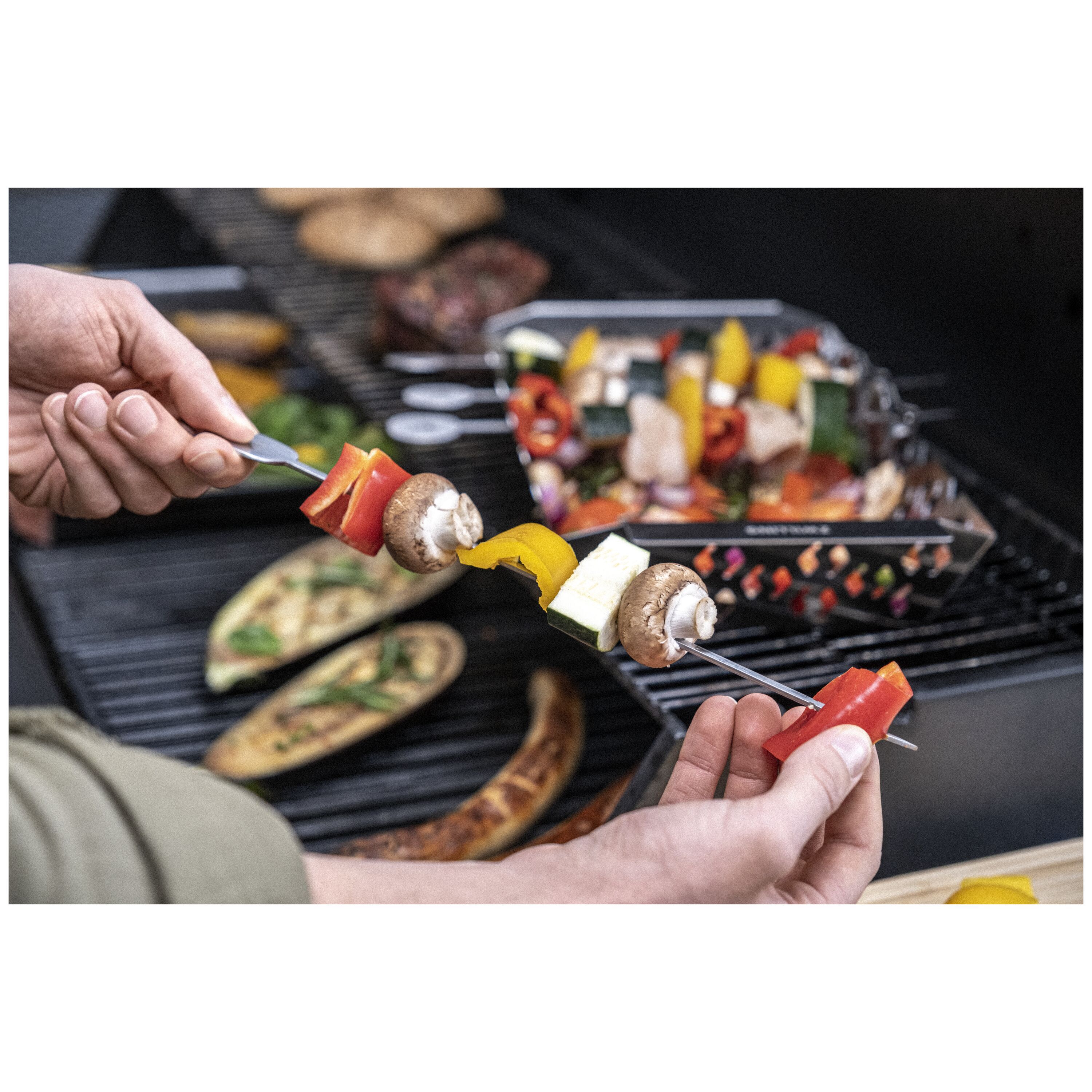 ZWILLING        BBQ+                Grillspieße-Set, 5-tlg, Edelstahl