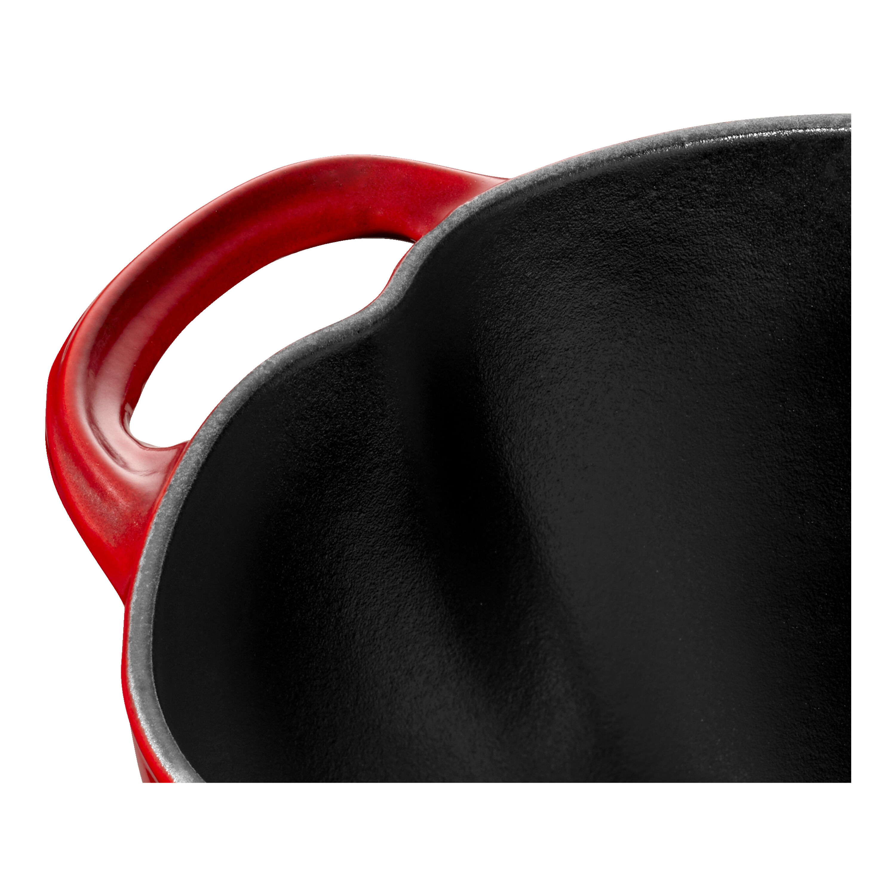 Staub        La Cocotte                Cocotte 25 cm, Tomate, Kirsch-Rot, Gusseisen