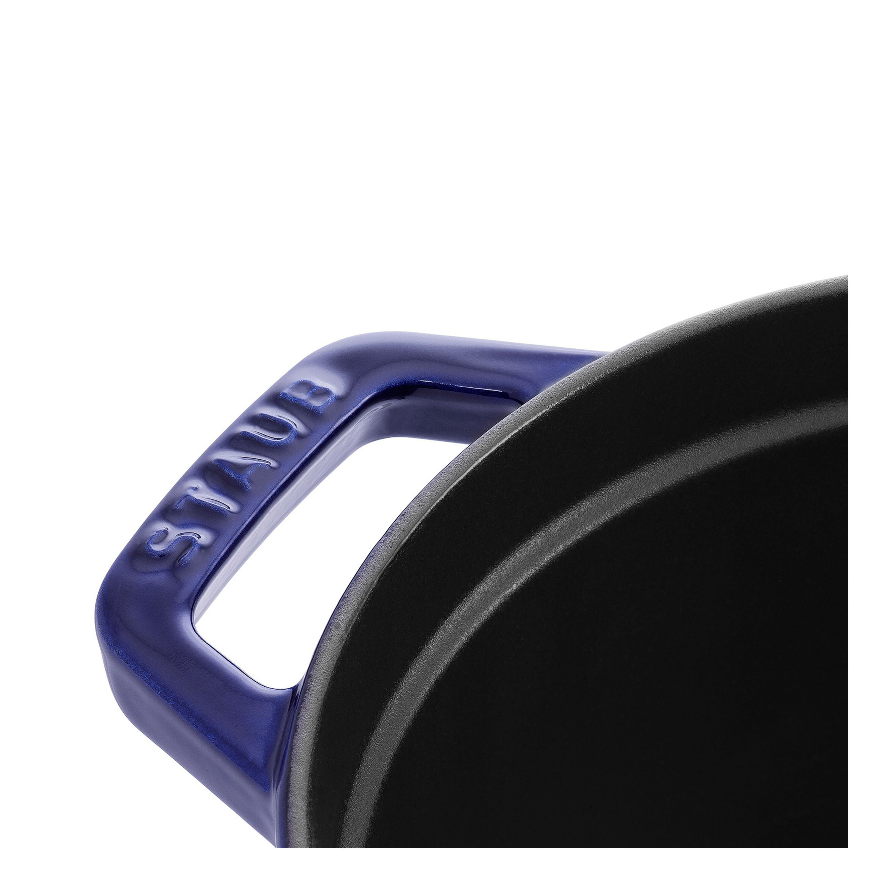 Staub        La Cocotte                Cocotte 29 cm, oval, Dunkelblau, Gusseisen