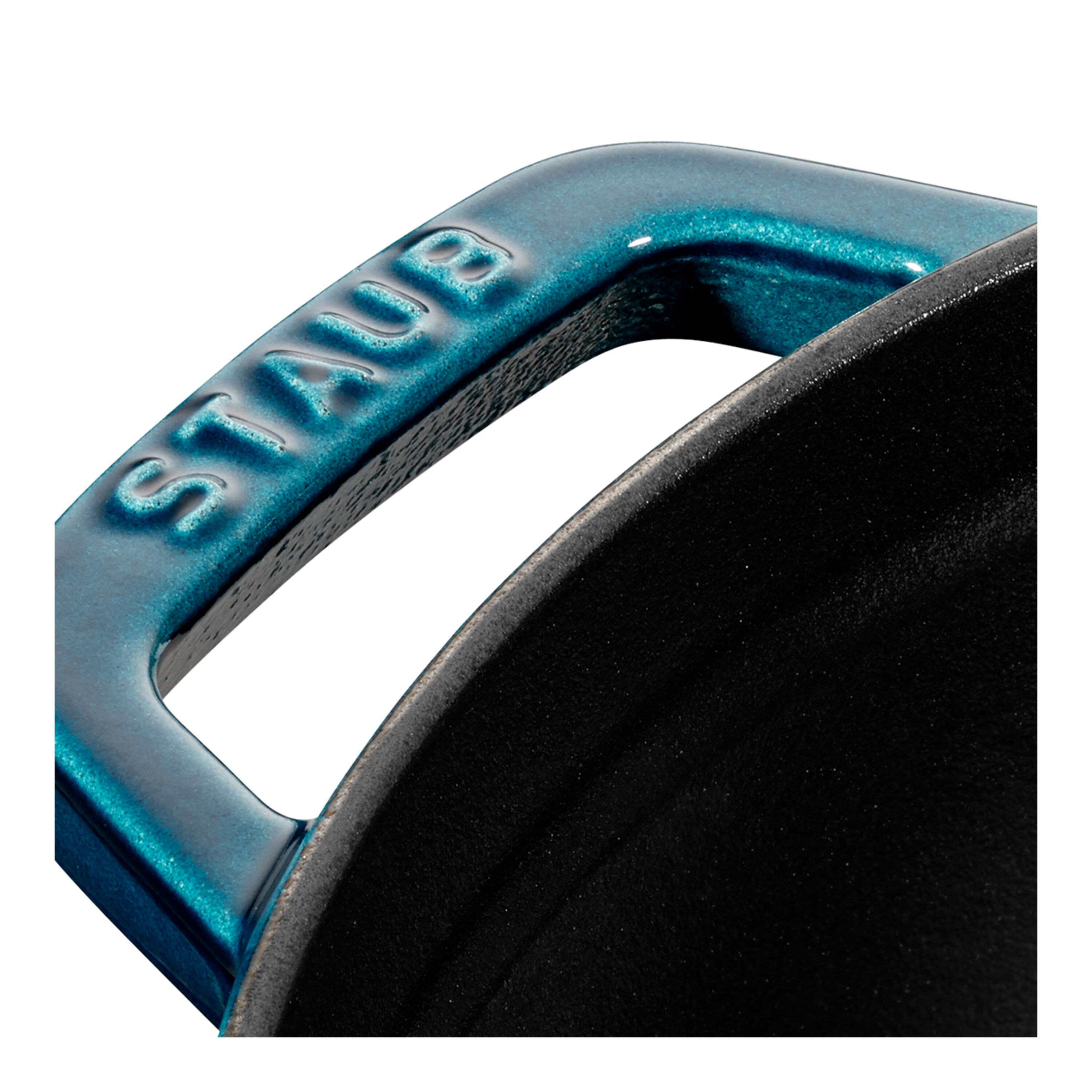 Staub        La Cocotte                Cocotte 22 cm, rund, La-Mer, Gusseisen