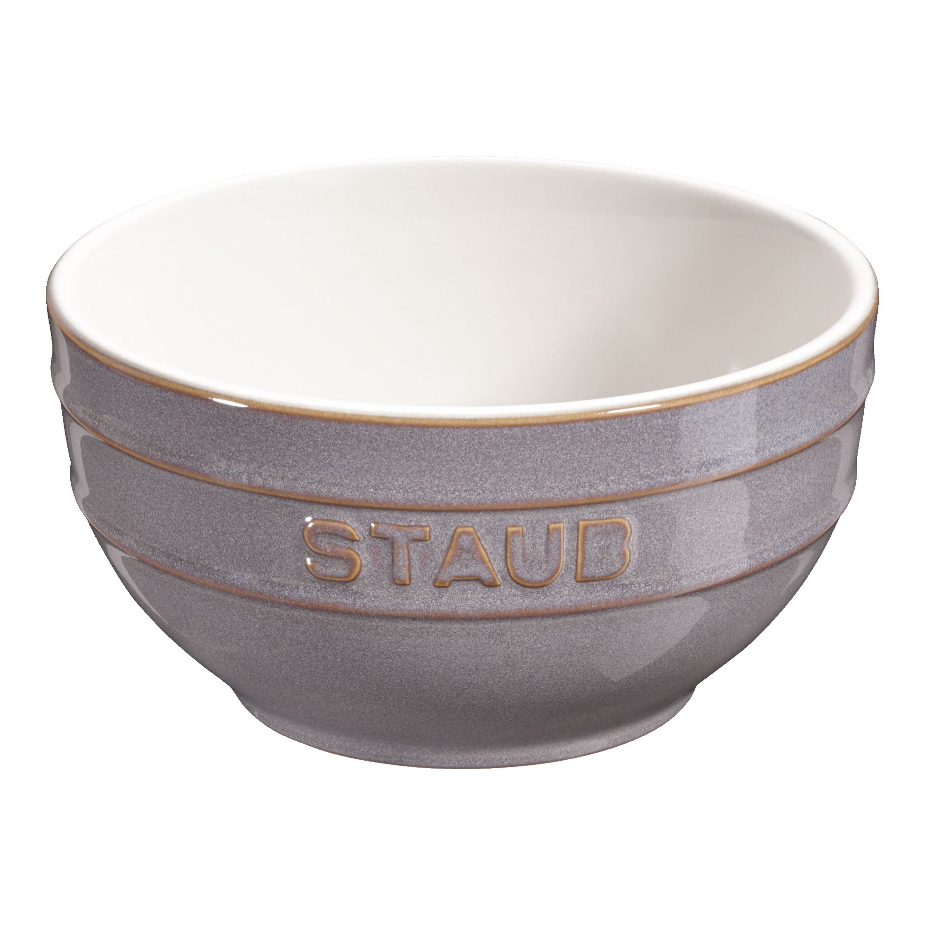 Staub        Ceramique                Schüssel 14 cm, rund, Antik-Grau, Keramik