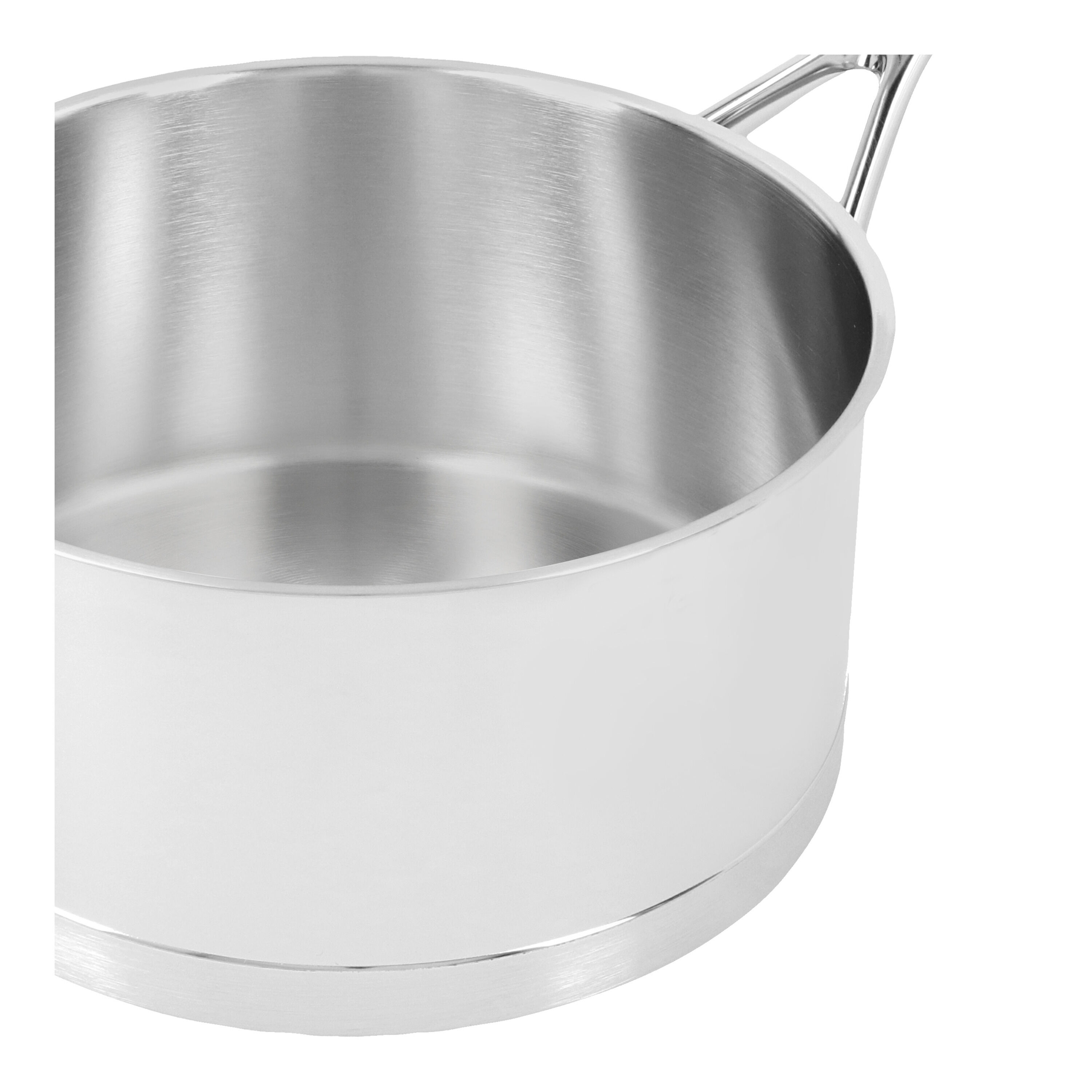 Demeyere        Atlantis 7                Stieltopf ohne Deckel 20 cm, 18/10 Edelstahl, Silber