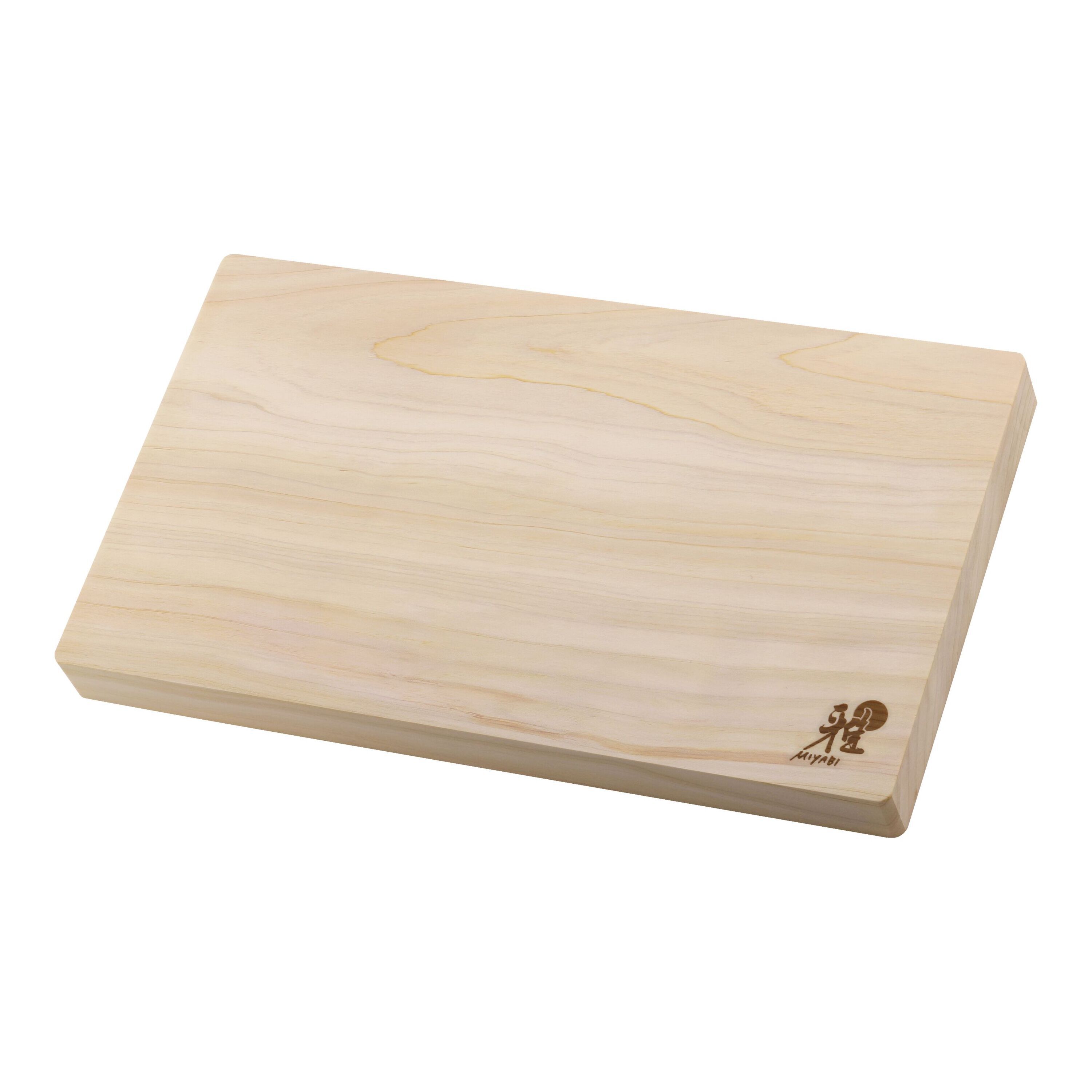 MIYABI        Hinoki Cutting Boards                Schneidbrett 35 cm x 20 cm, Hinoki Holz