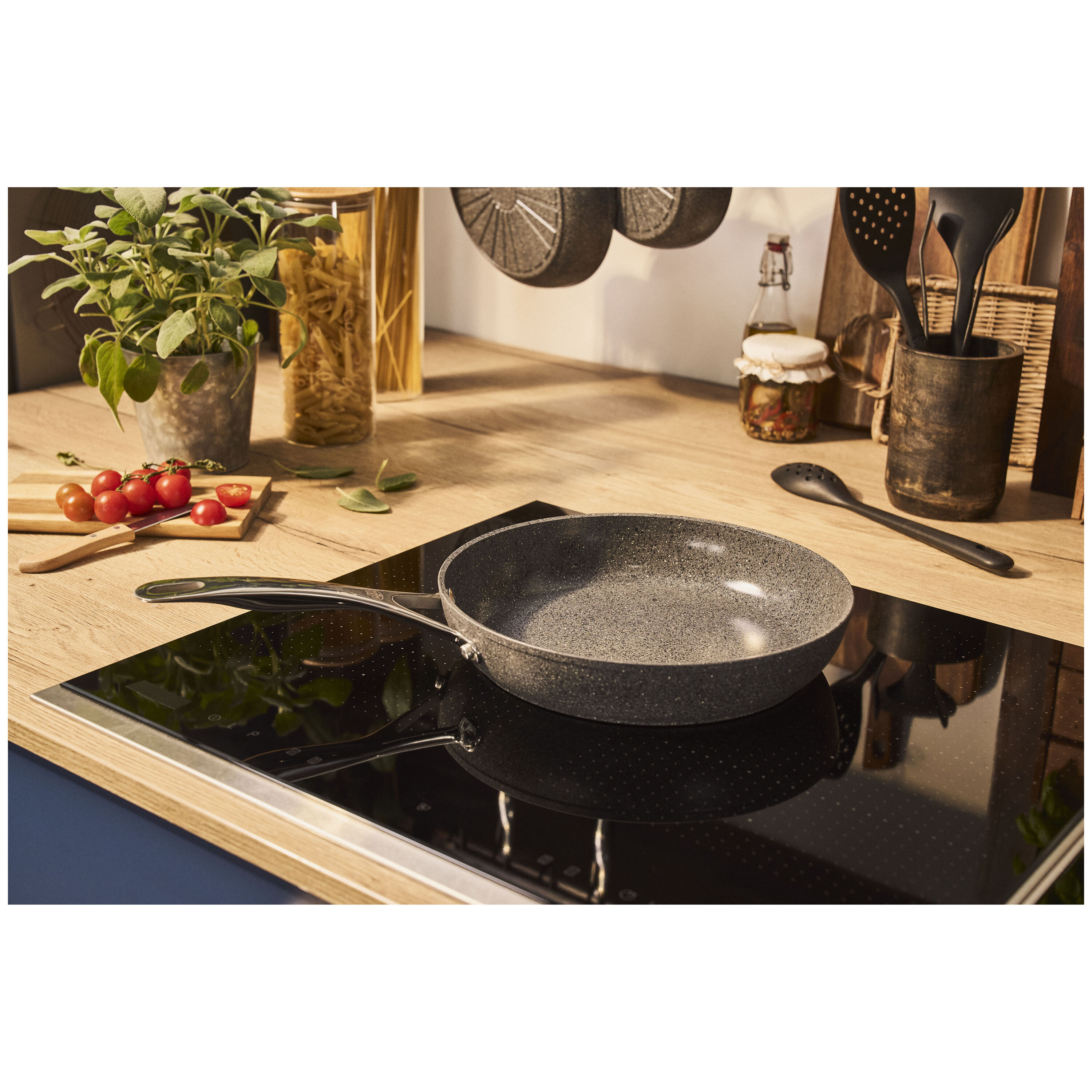 BALLARINI        Salina                Bratpfanne, 28 cm, Aluminium, Titanverstärkte keramische Antihaftbeschichtung