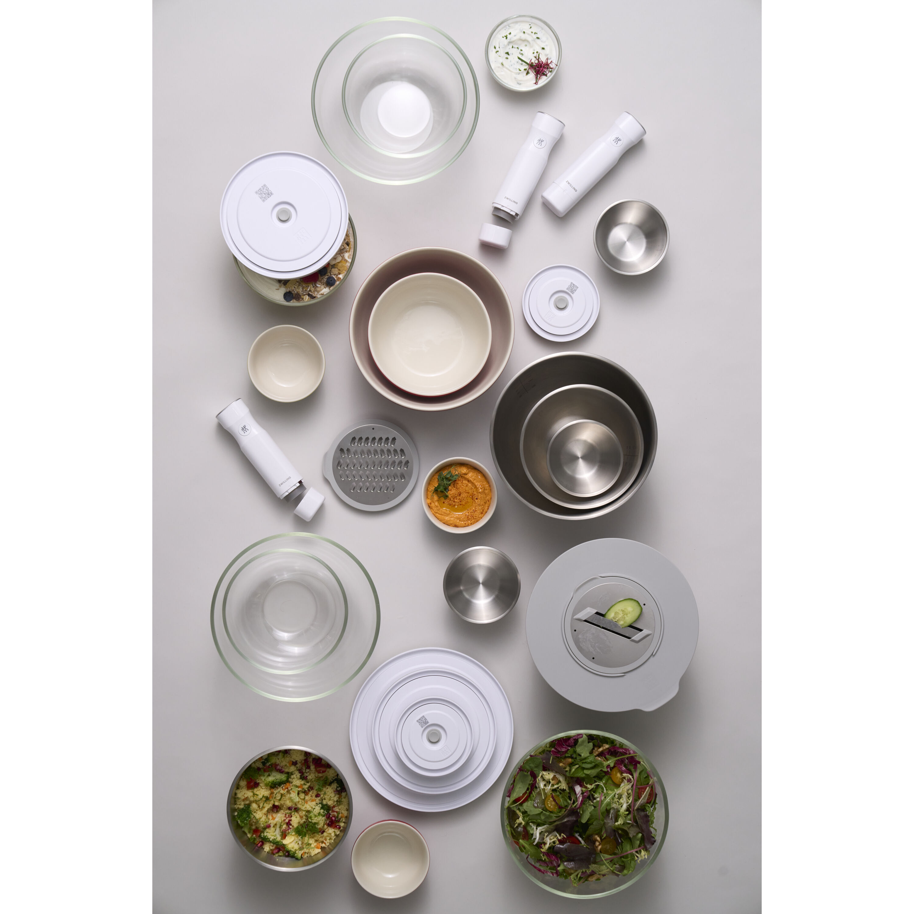 ZWILLING        Fresh & Save BOWLS                Vakuumschüssel Deckel M / 18 cm, Weiß