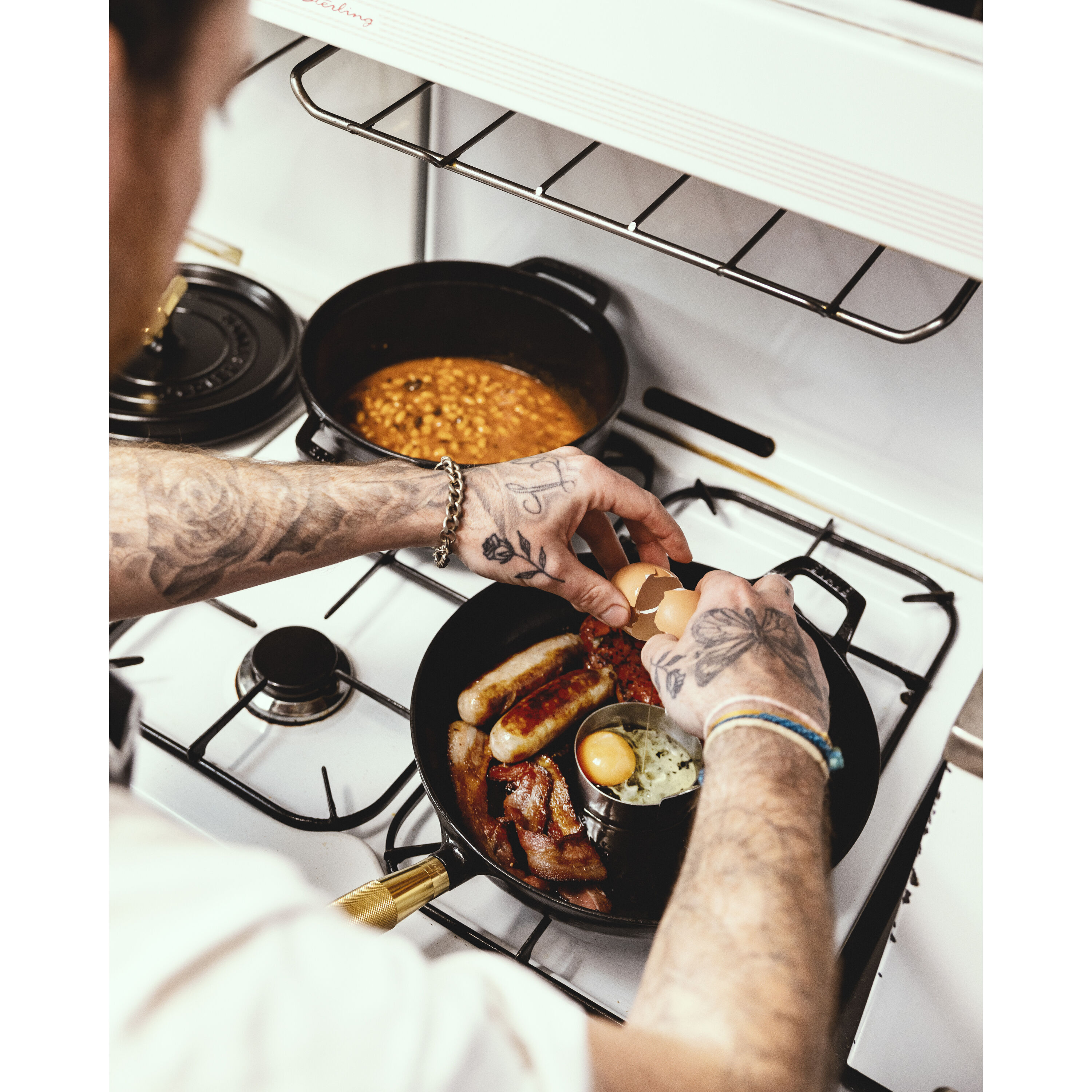 Staub        La Cocotte                Cocotte Buster+Punch 28 cm, rund, Schwarz, Gusseisen