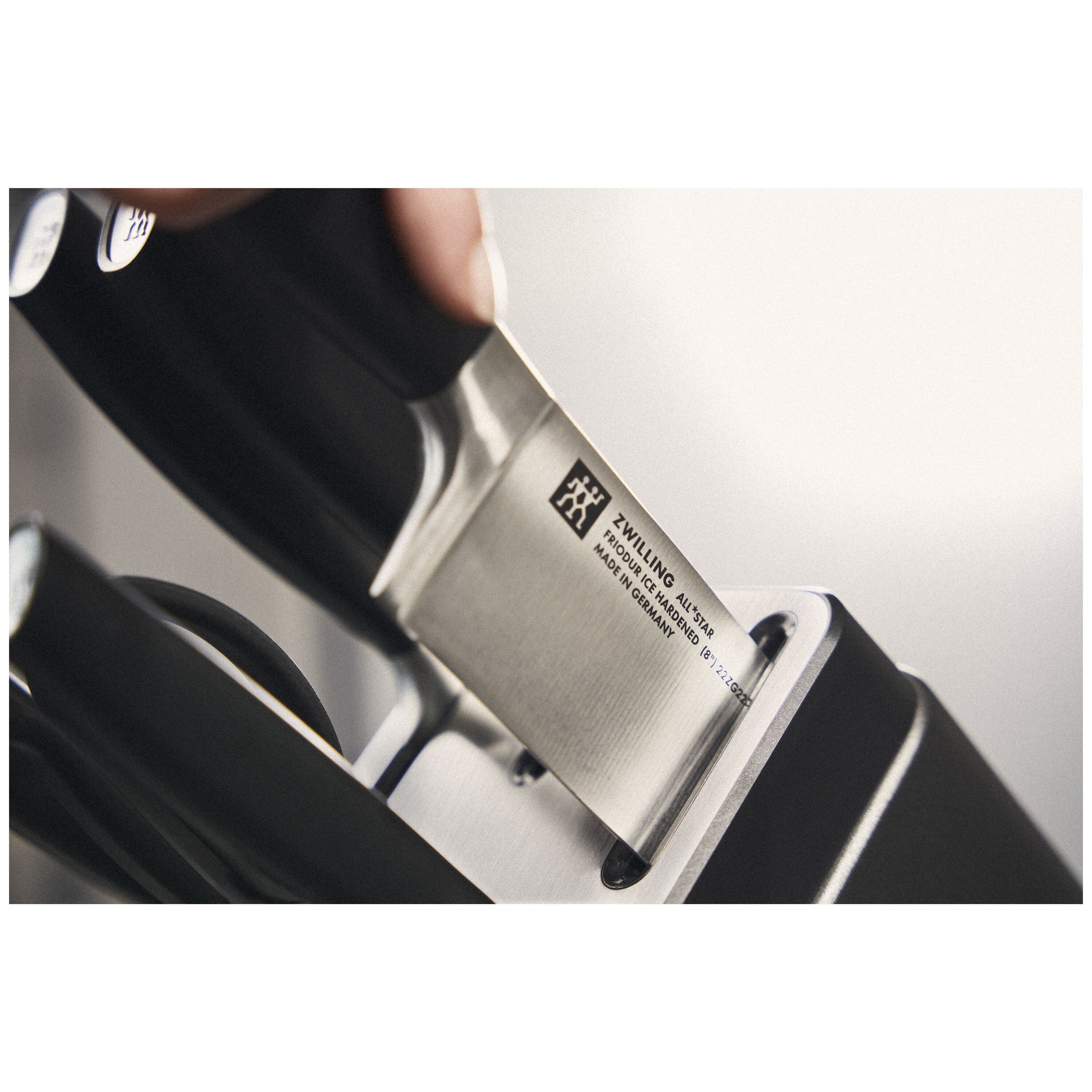 ZWILLING        All * Star                7-tlg, Messerblockset, Silber, Anthrazit