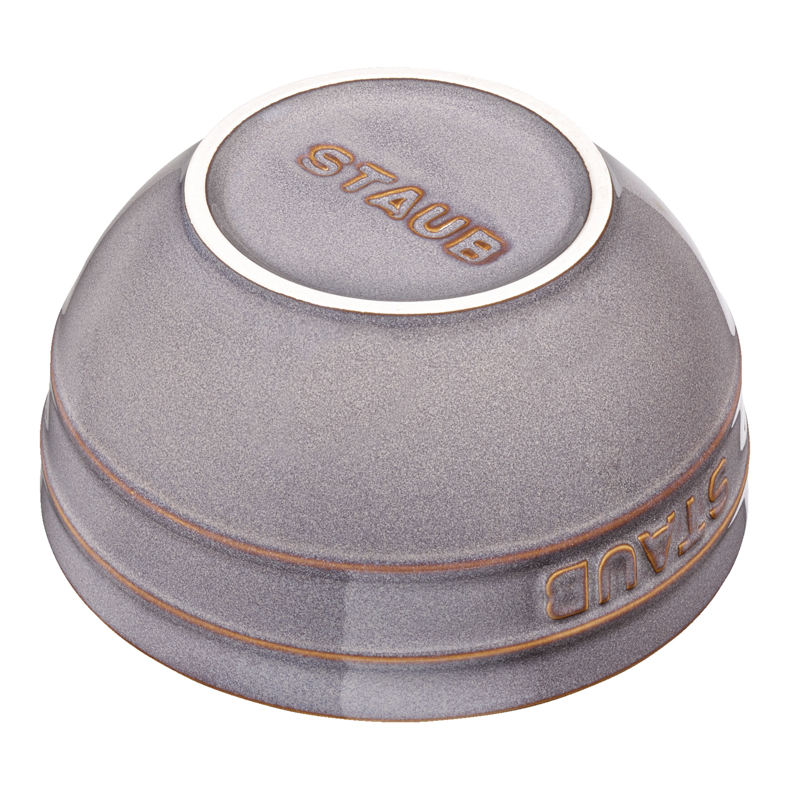 Staub        Ceramique                Schüssel 12 cm, rund, Antik-Grau, Keramik