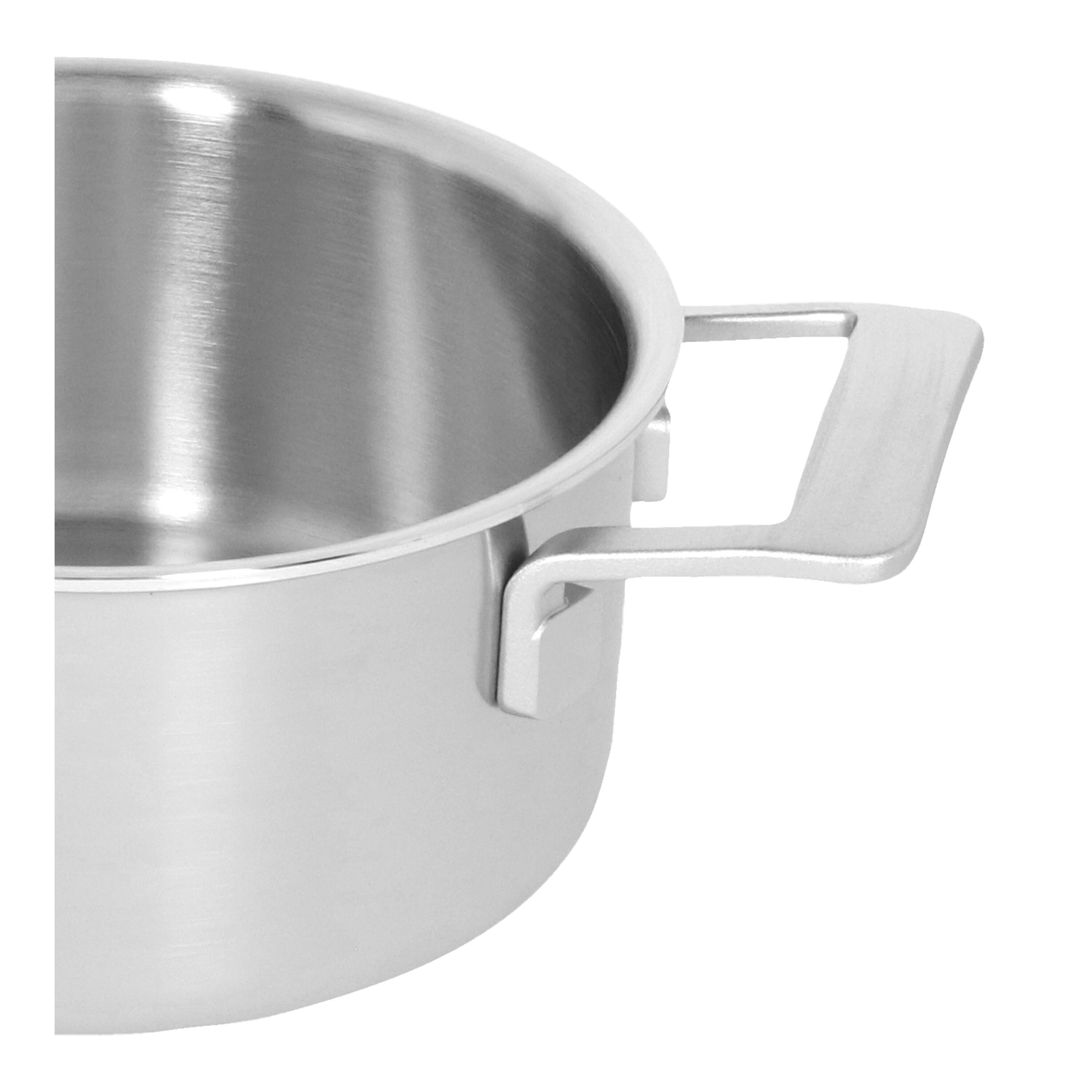 Demeyere        Industry 5                Bratentopf mit Deckel 18 cm, 18/10 Edelstahl