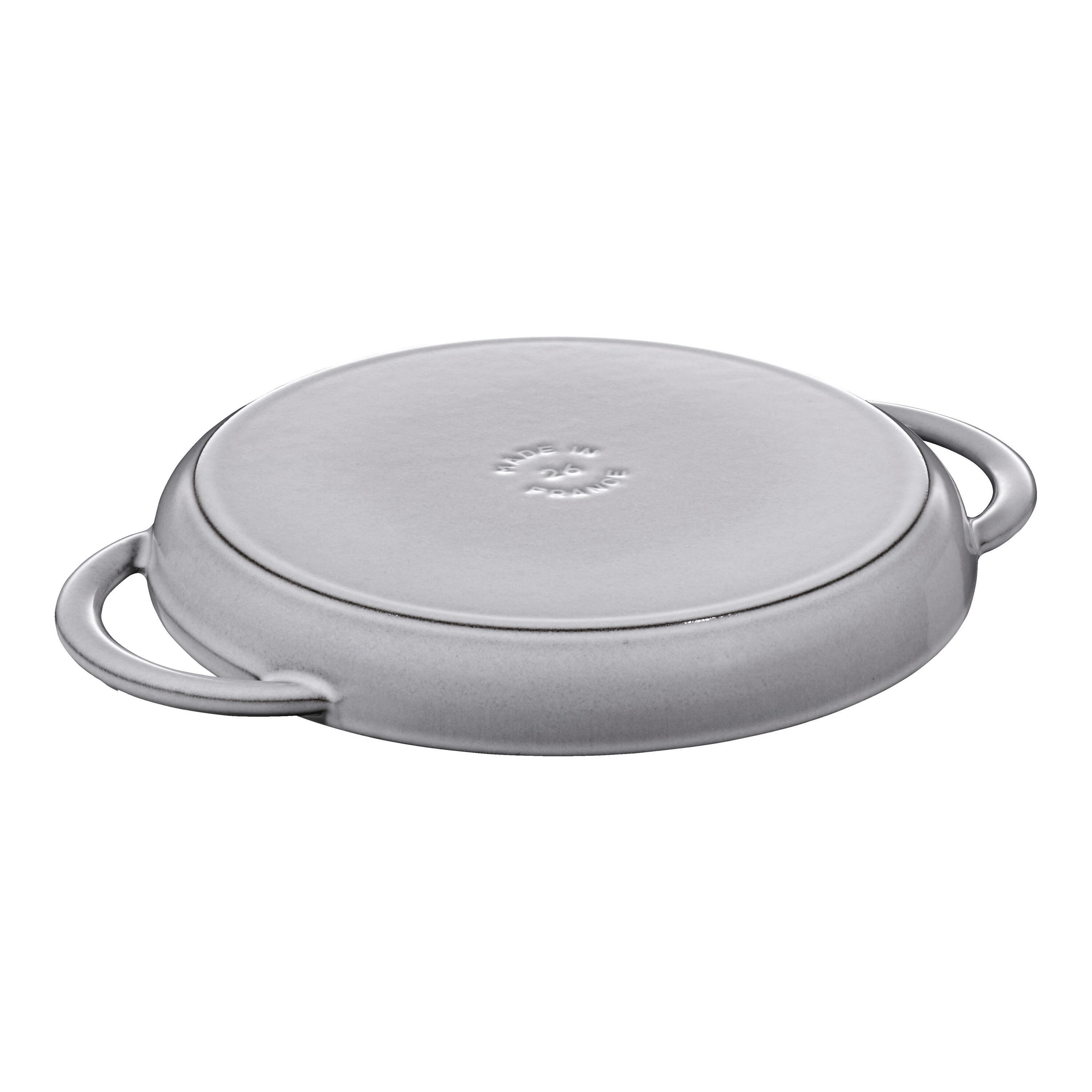 Staub        Grill Pans                Pure Grill 26 cm, rund, Graphit-Grau, Gusseisen