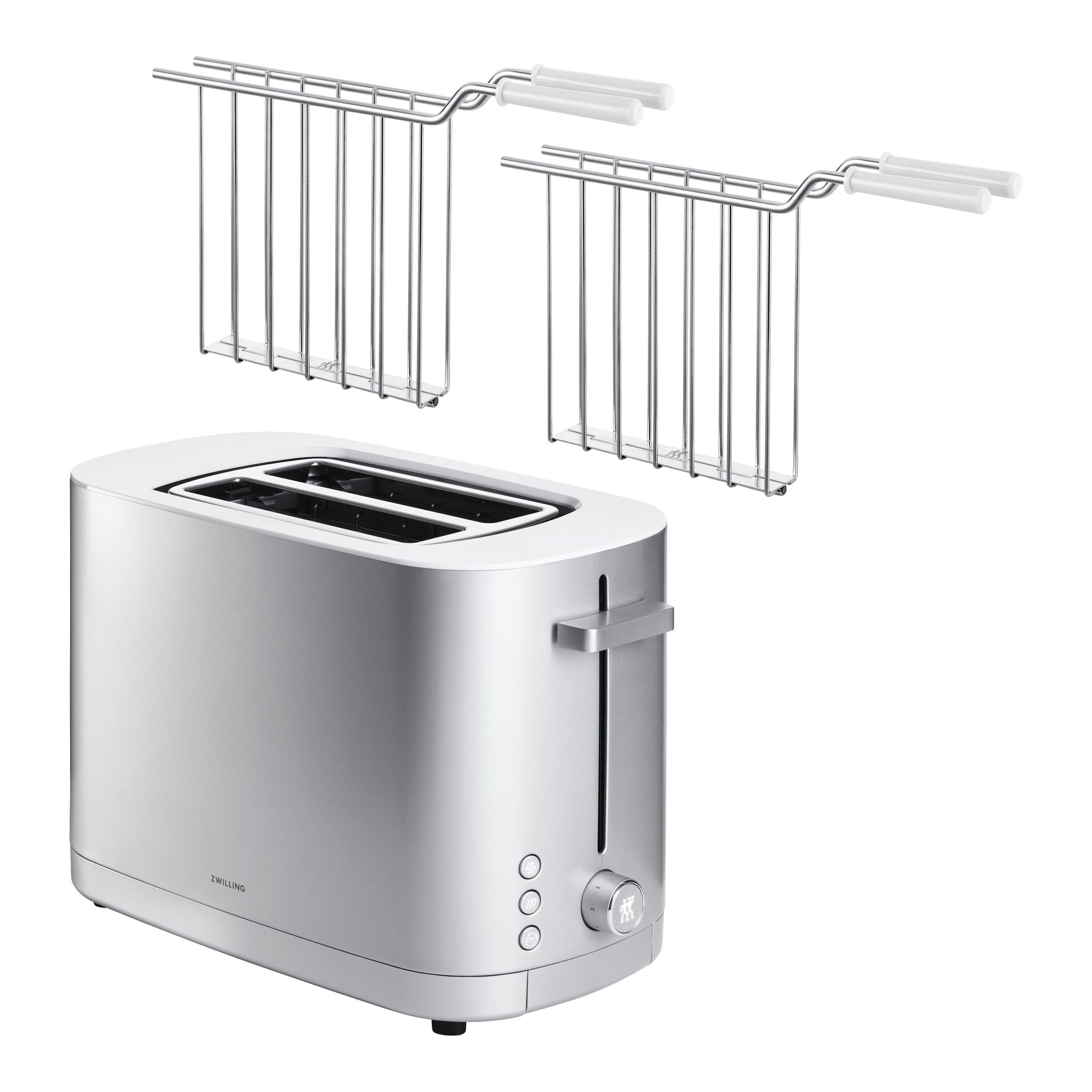 ZWILLING                        Kurzschlitztoaster mit Sandwichzangen, 3-tlg.