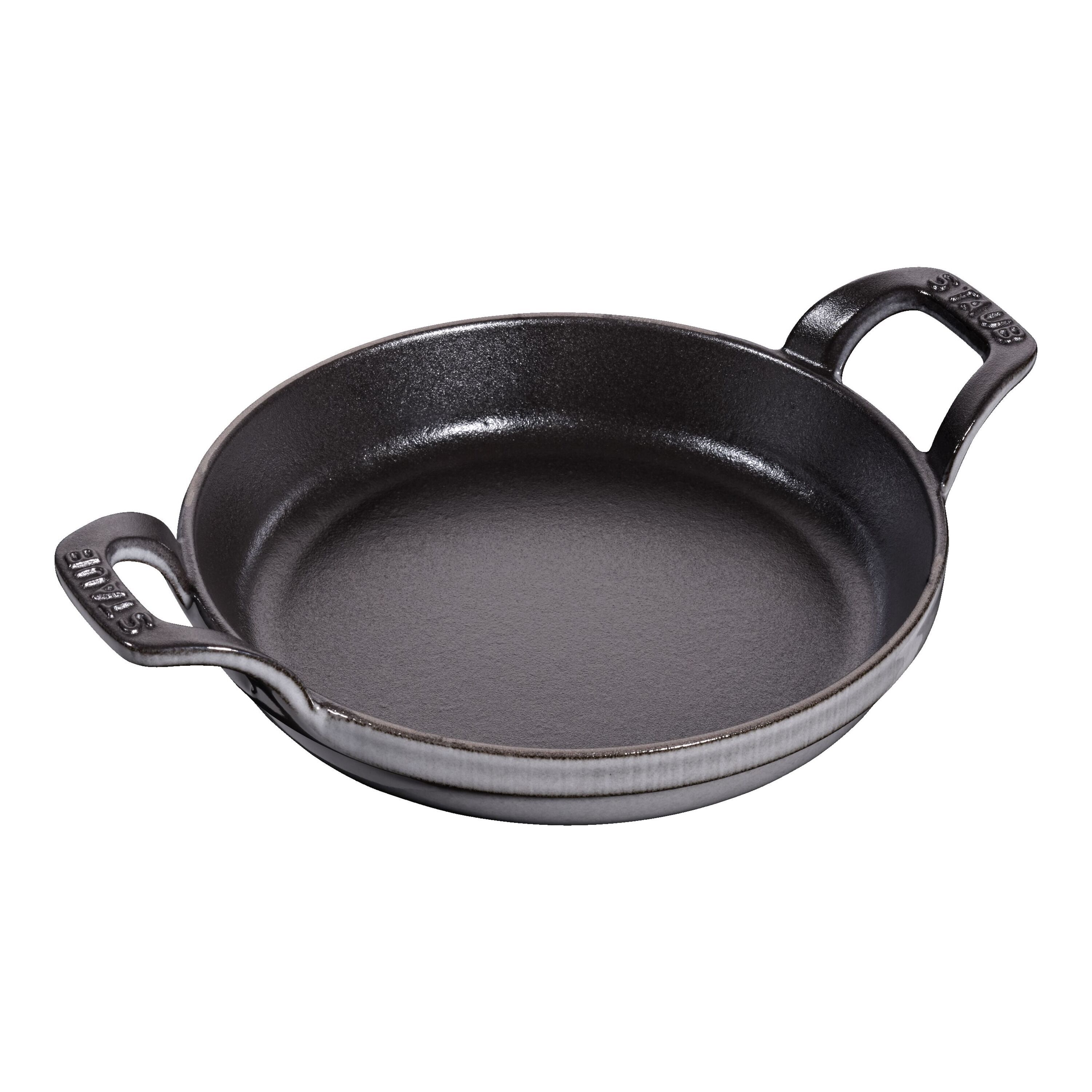 Staub        Specialities                Ofenform 16 cm, rund, Graphit-Grau, Gusseisen