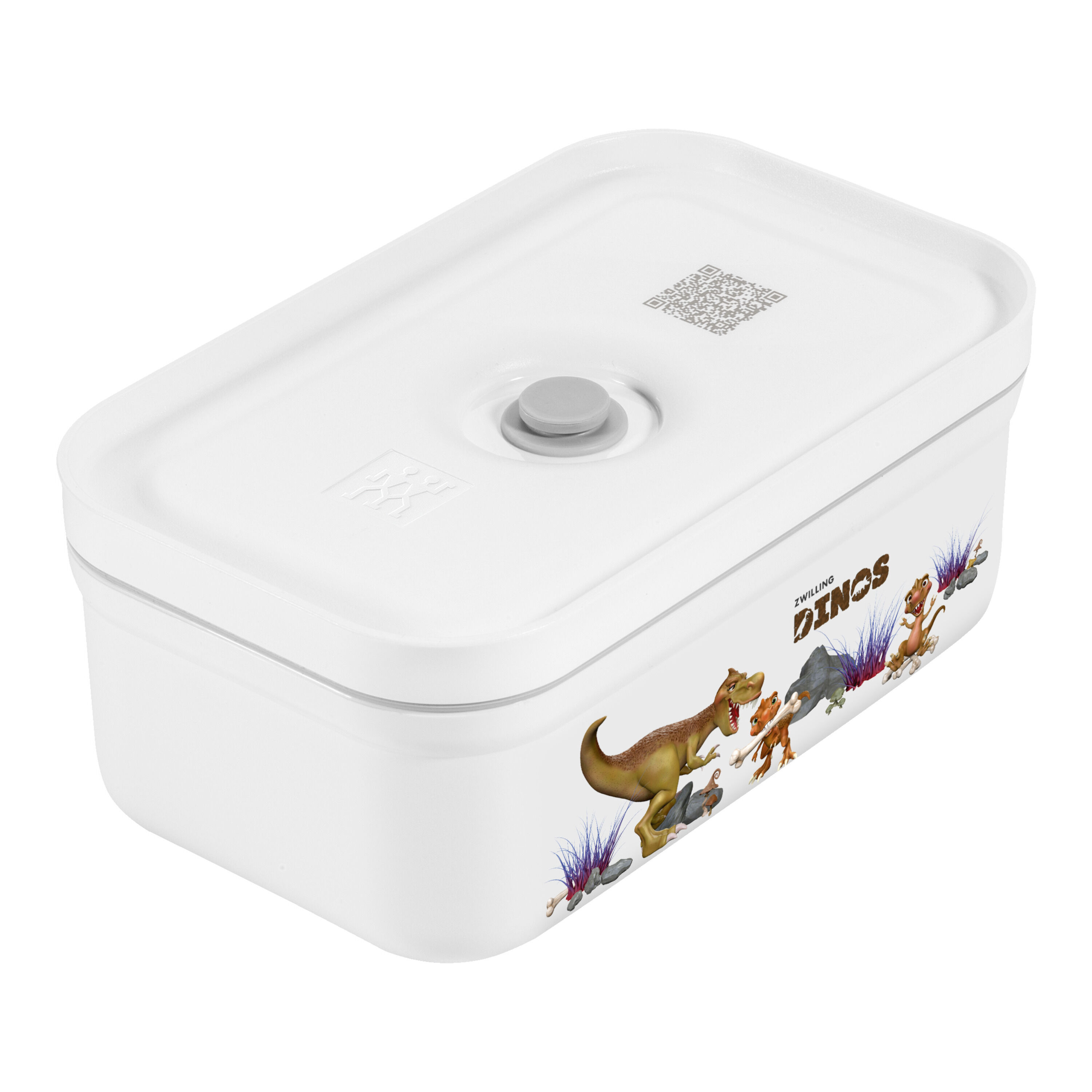 ZWILLING        Fresh & Save                Vakuum Lunchbox DINOS M, Kunststoff, Weiß-grau